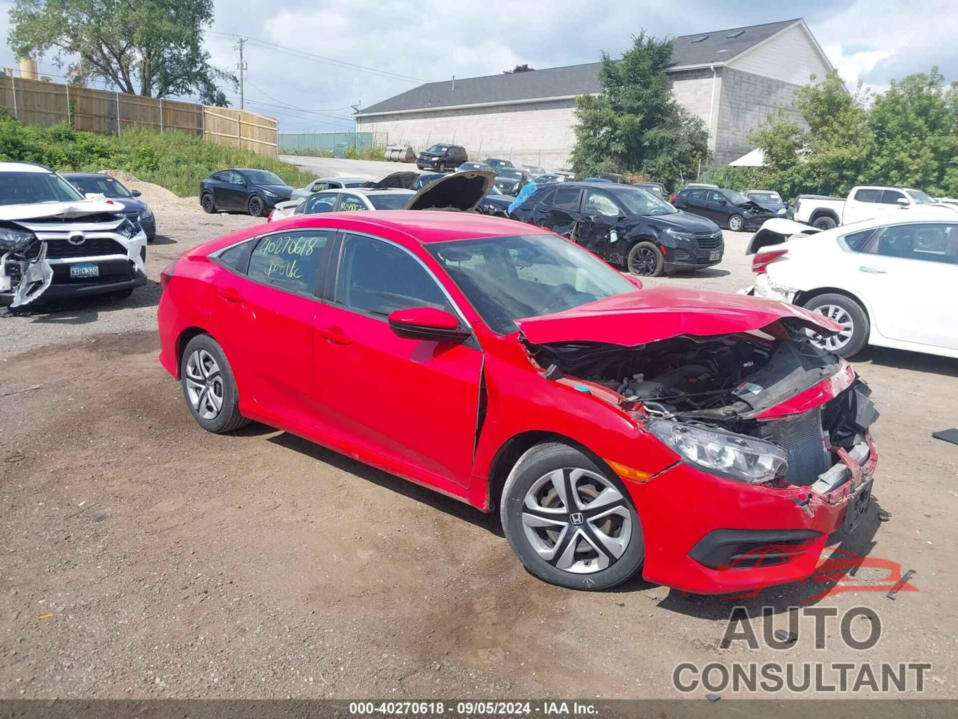 HONDA CIVIC 2017 - 2HGFC2F52HH511105