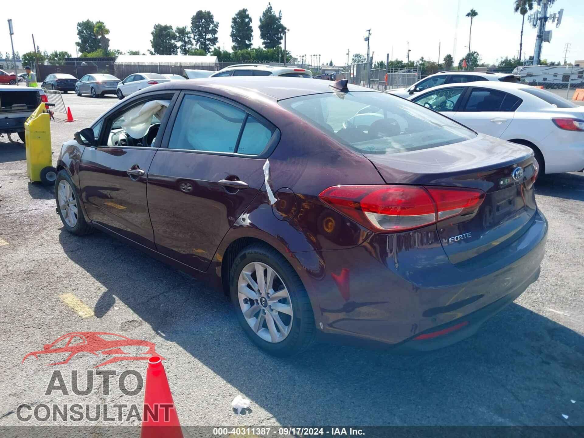 KIA FORTE 2017 - 3KPFL4A78HE007799