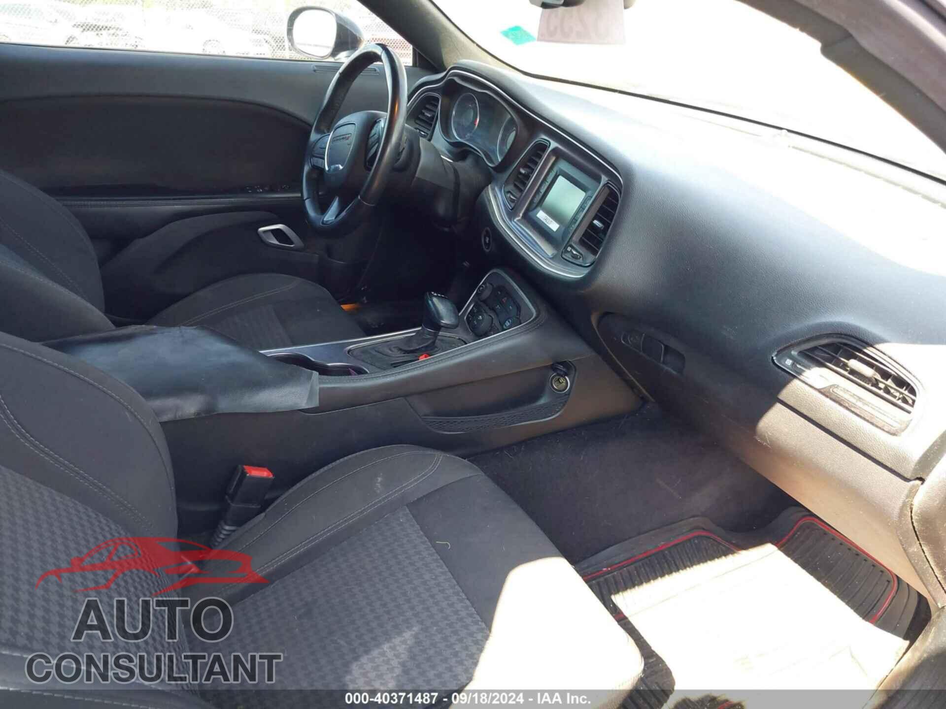 DODGE CHALLENGER 2016 - 2C3CDZAGXGH353504