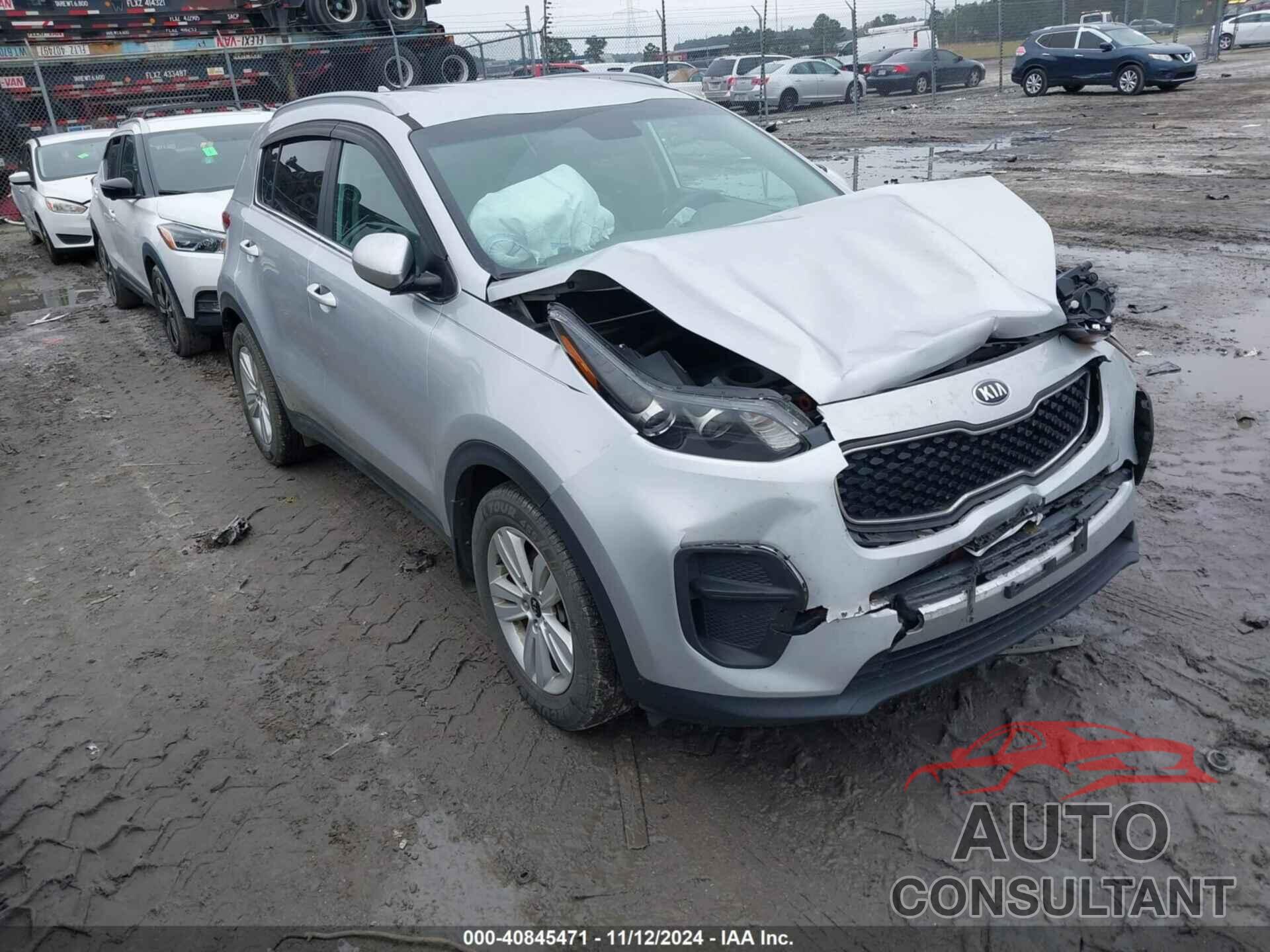 KIA SPORTAGE 2019 - KNDPM3AC9K7591078