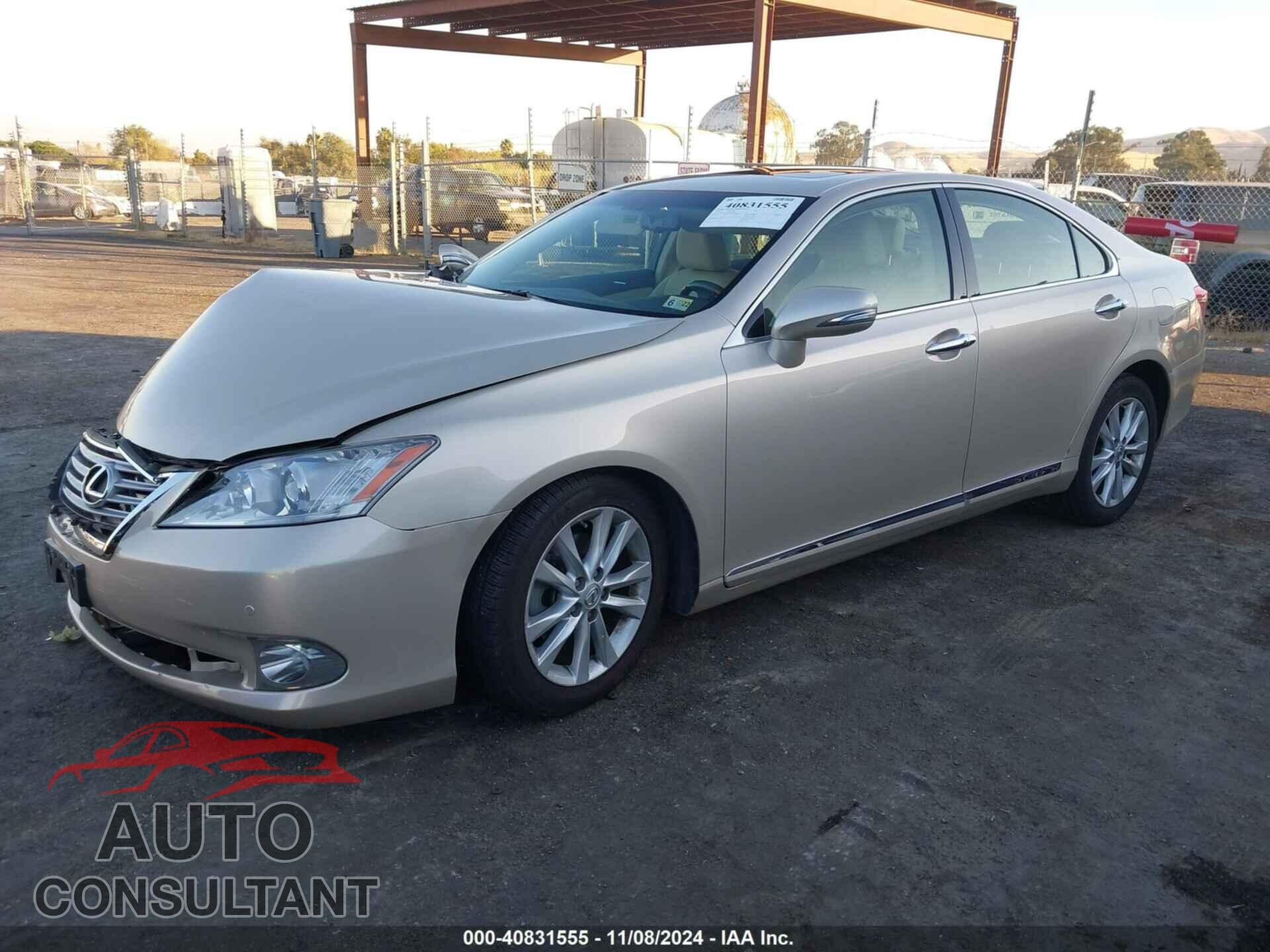LEXUS ES 350 2011 - JTHBK1EG7B2471096