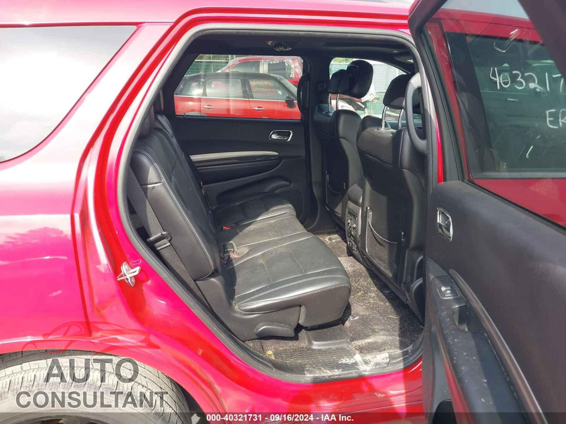 DODGE DURANGO 2017 - 1C4RDJDG2HC615426