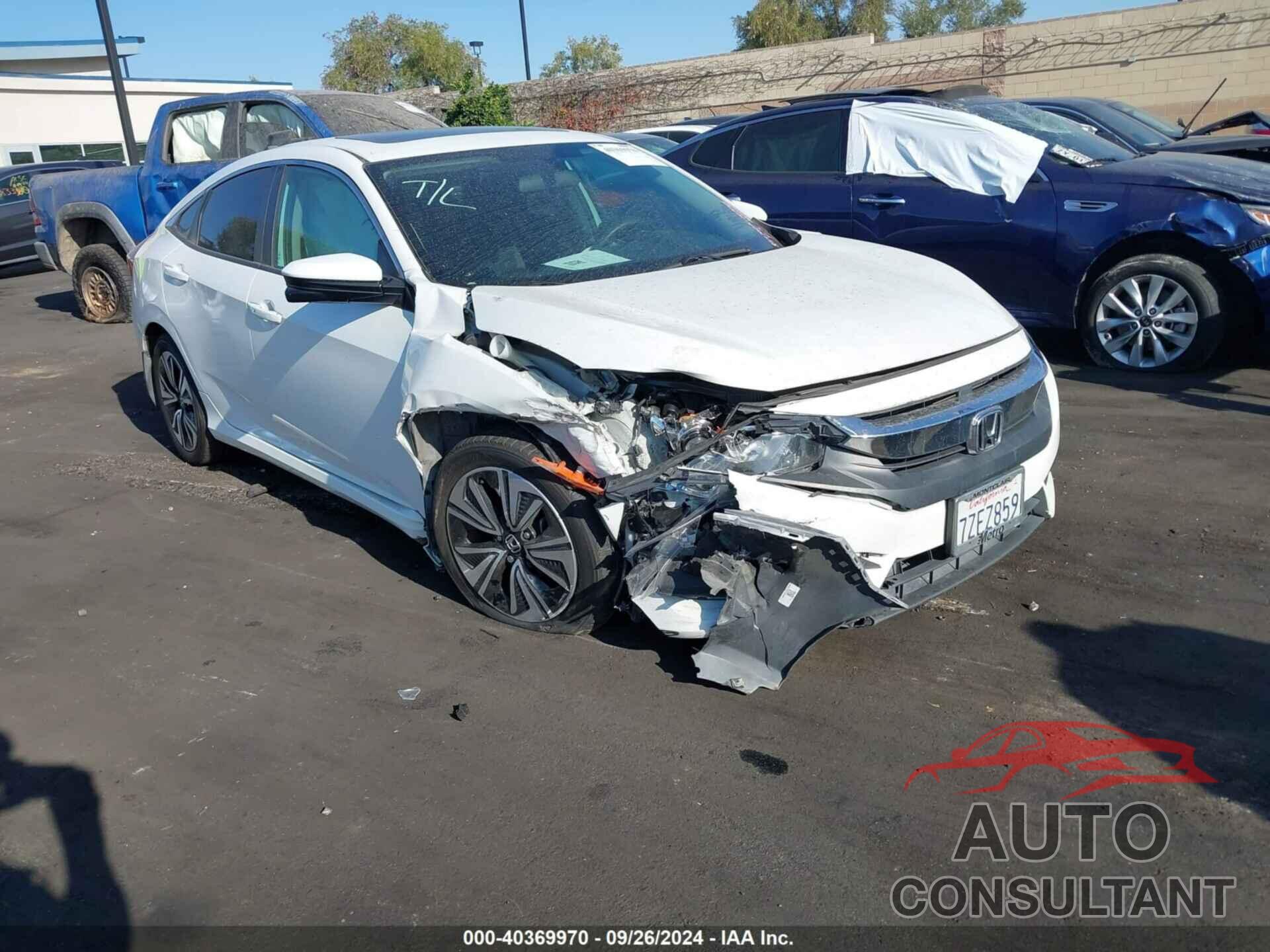 HONDA CIVIC 2017 - 2HGFC1F32HH652135