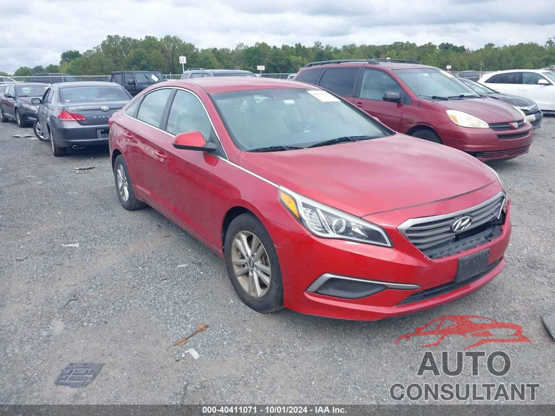 HYUNDAI SONATA 2017 - 5NPE24AA4HH444429