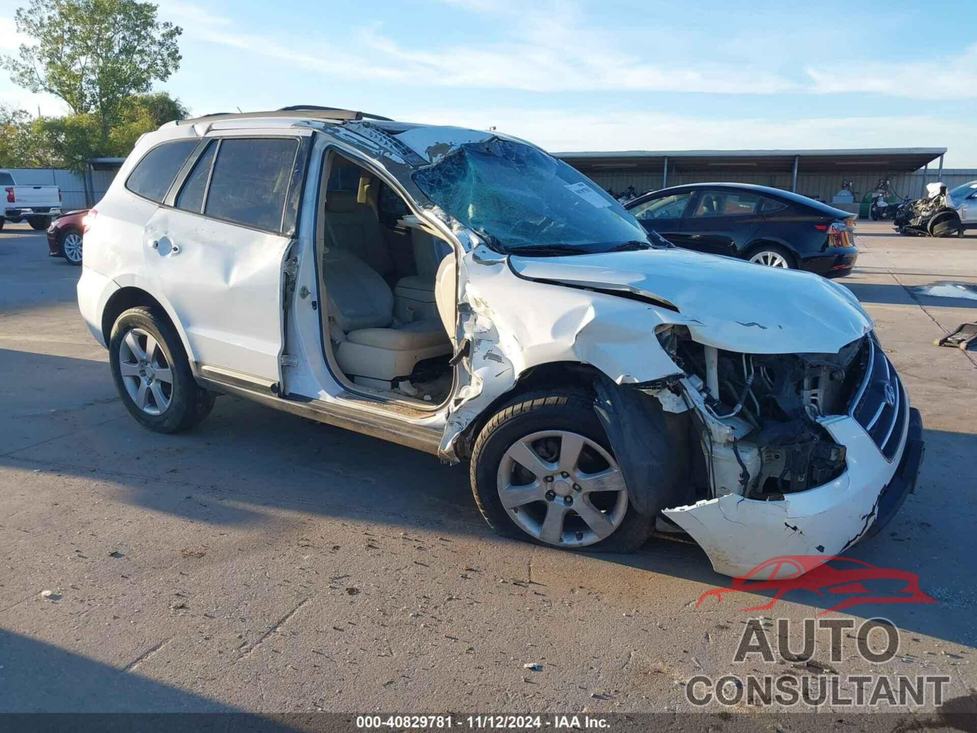 HYUNDAI SANTA FE 2009 - 5NMSH13E39H278189