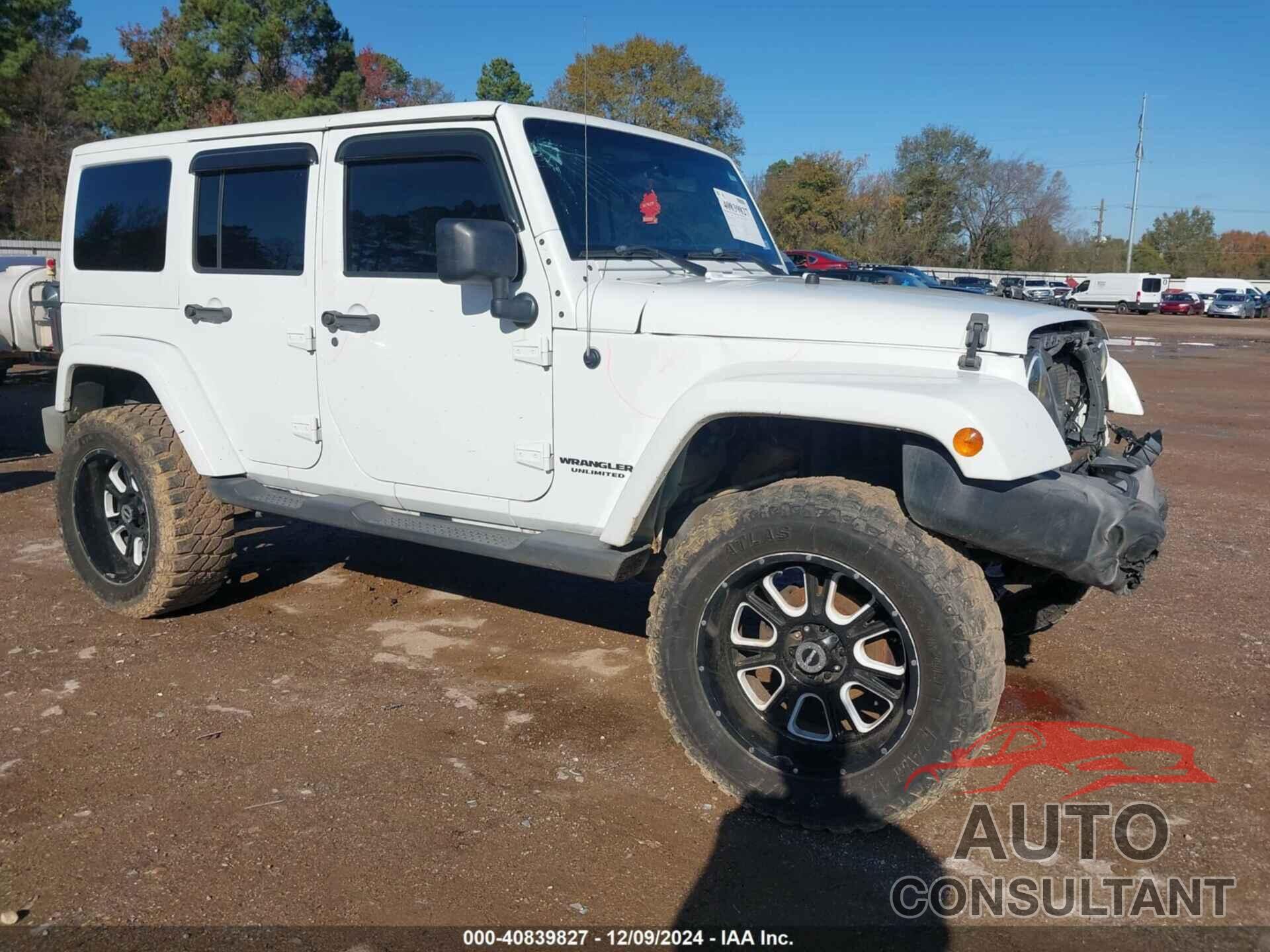 JEEP WRANGLER UNLIMITED 2012 - 1C4BJWEG2CL106385