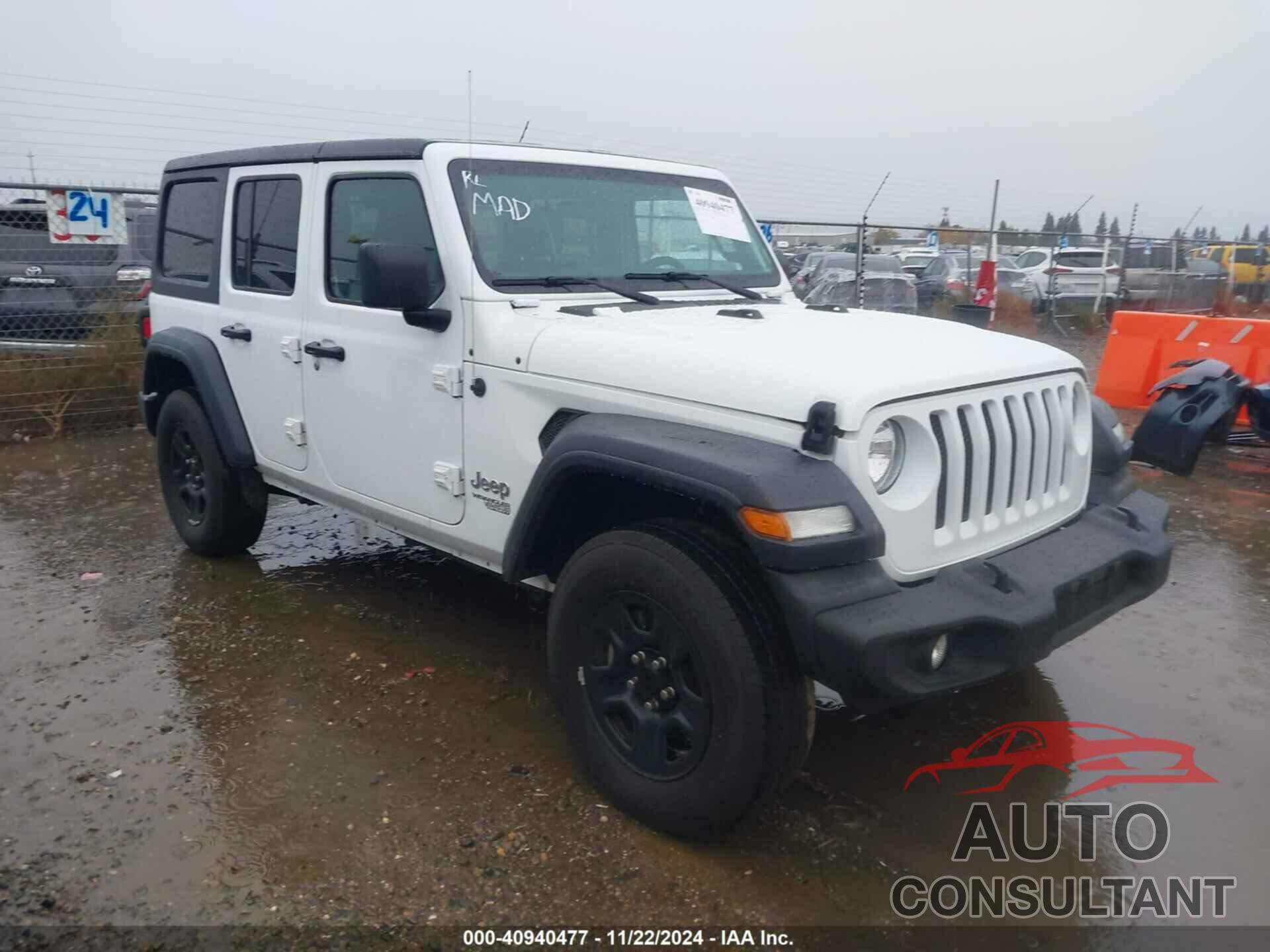JEEP WRANGLER UNLIMITED 2020 - 1C4HJXDG6LW201676