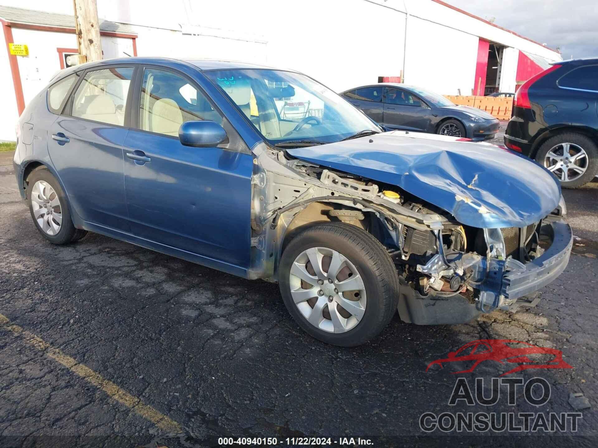 SUBARU IMPREZA 2009 - JF1GH61639H819036