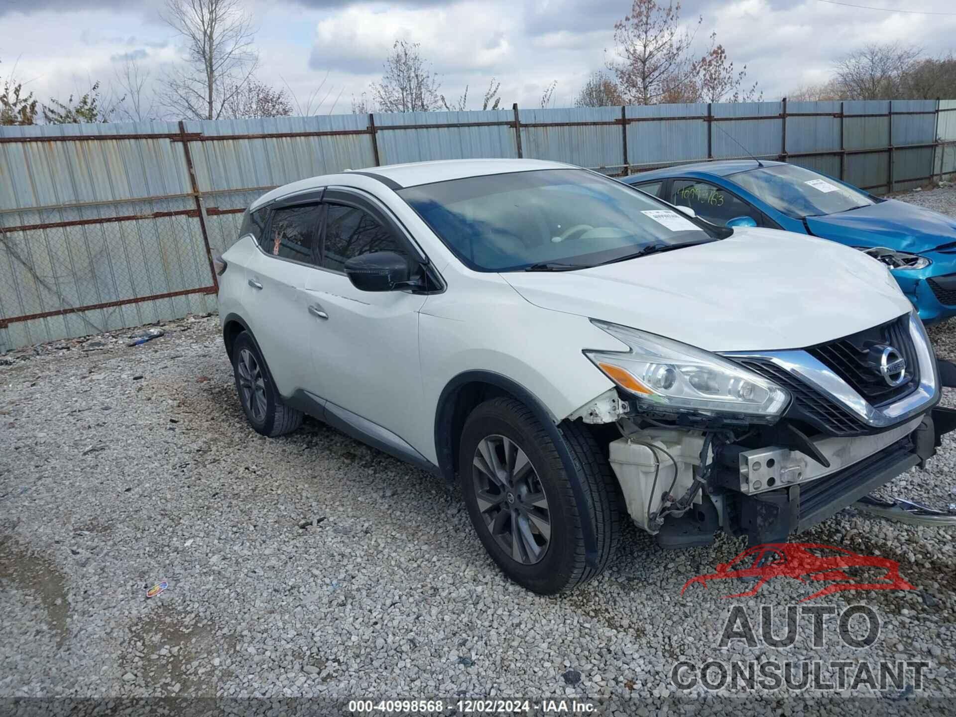 NISSAN MURANO 2017 - 5N1AZ2MG8HN119874