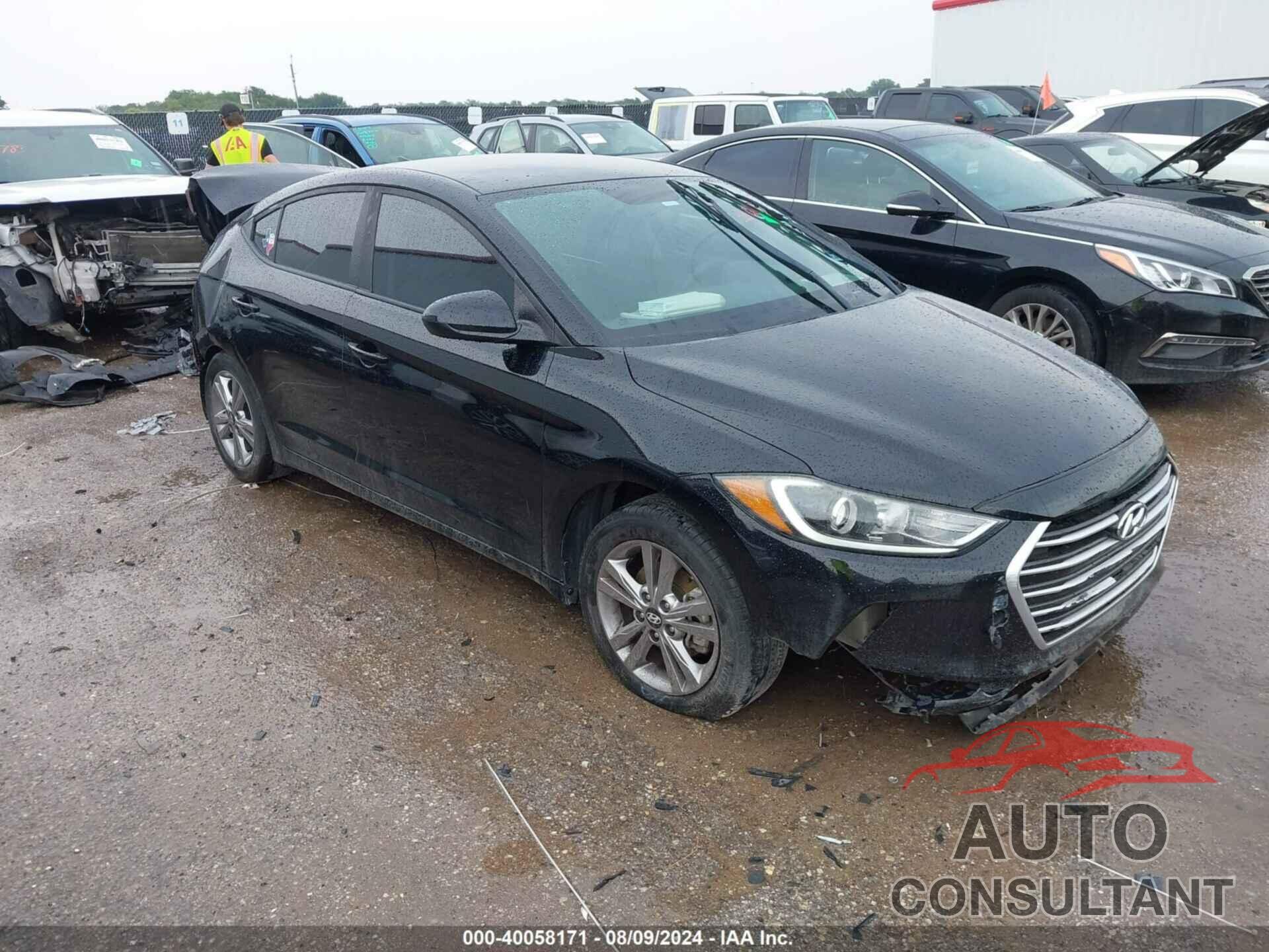 HYUNDAI ELANTRA 2017 - KMHD84LFXHU065679