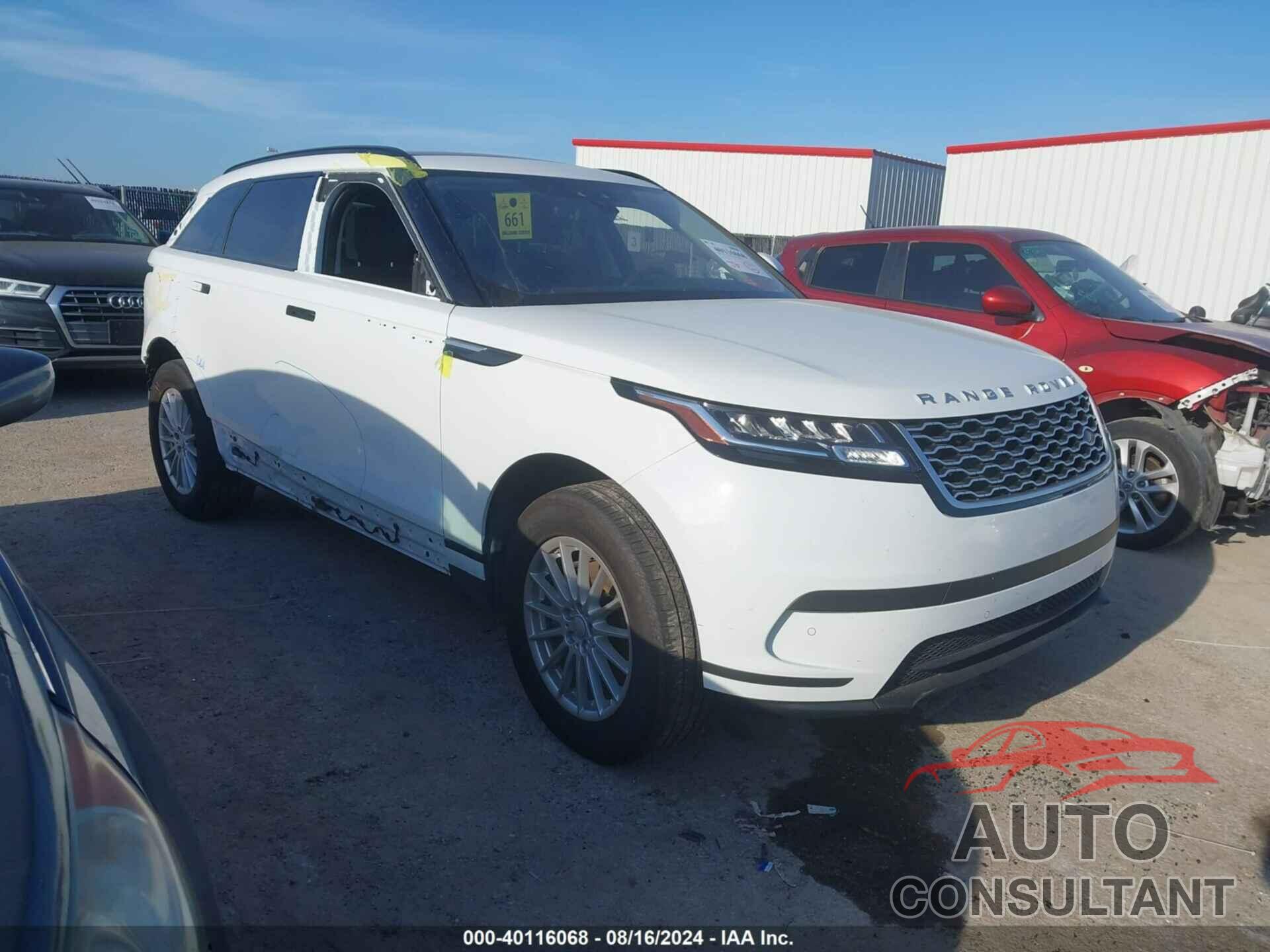 LAND ROVER RANGE ROVER VELAR 2019 - SALYA2EX4KA792497