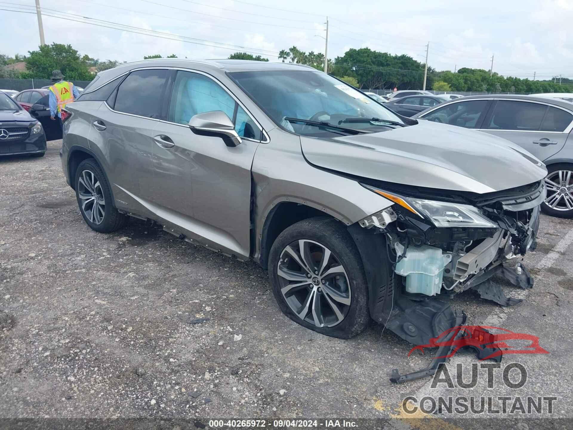 LEXUS RX 450H 2018 - 2T2BGMCA6JC024922