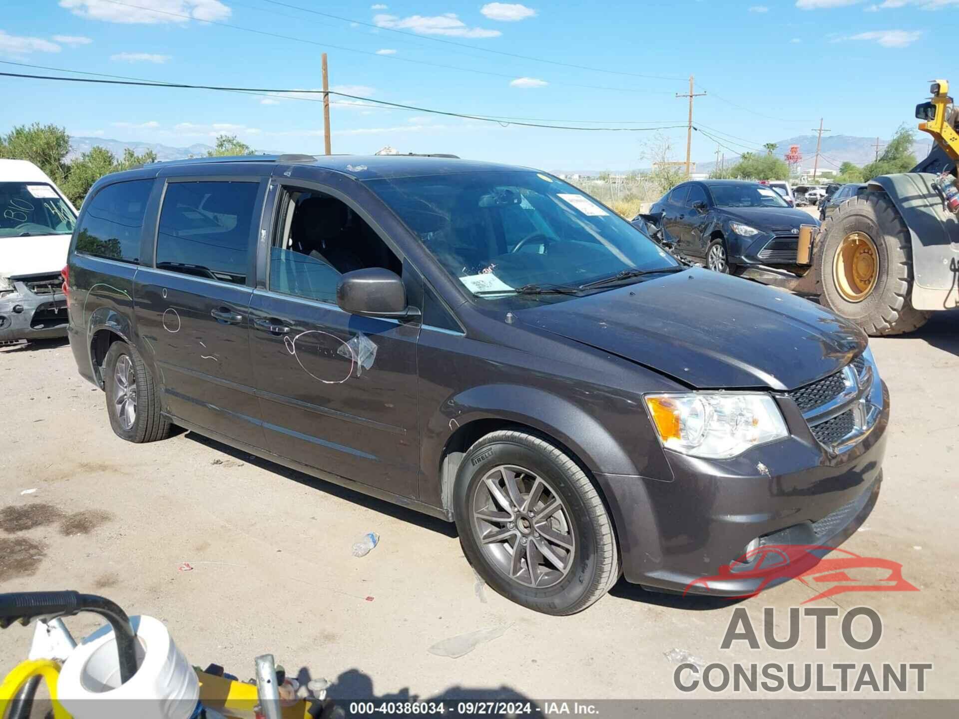 DODGE GRAND CARAVAN 2016 - 2C4RDGCG1GR155492