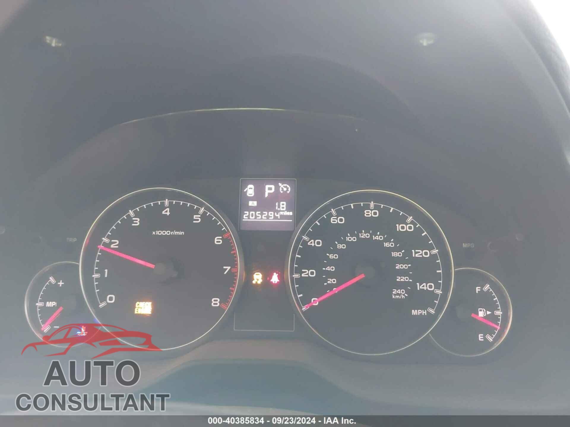 SUBARU OUTBACK 2013 - 4S4BRBCC8D3297440