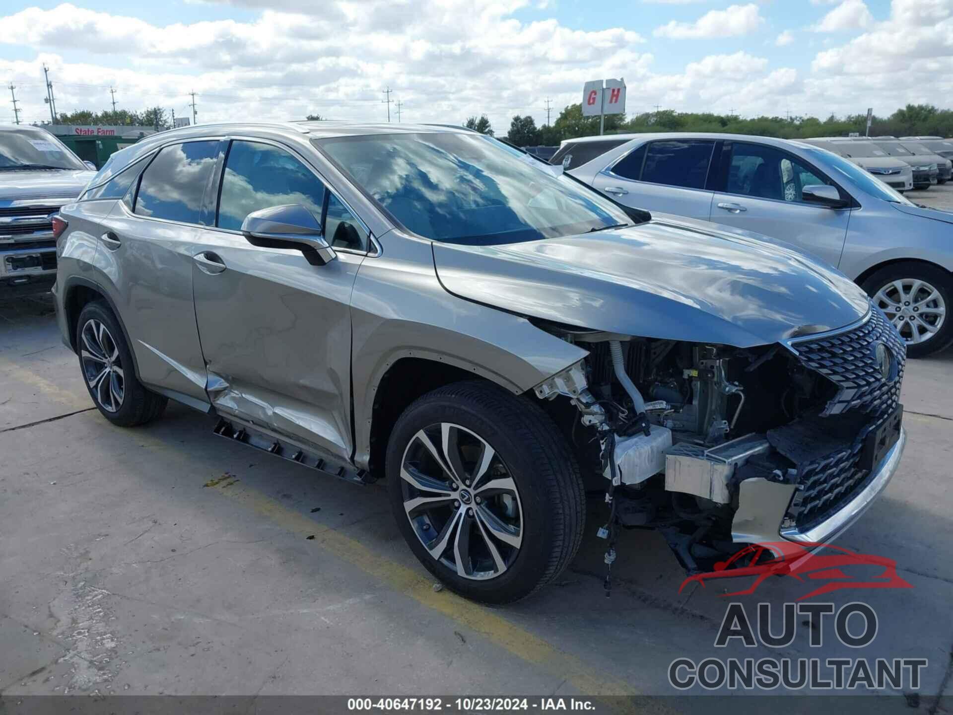 LEXUS RX 350 2020 - 2T2HZMAA7LC162589