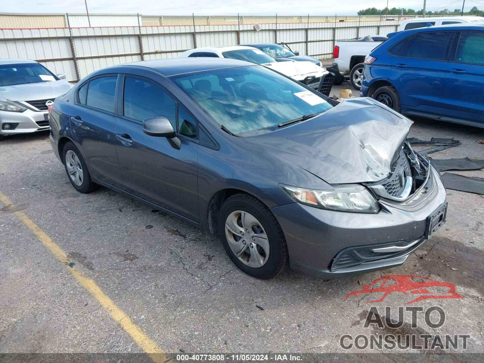 HONDA CIVIC 2013 - 2HGFB2F59DH548200