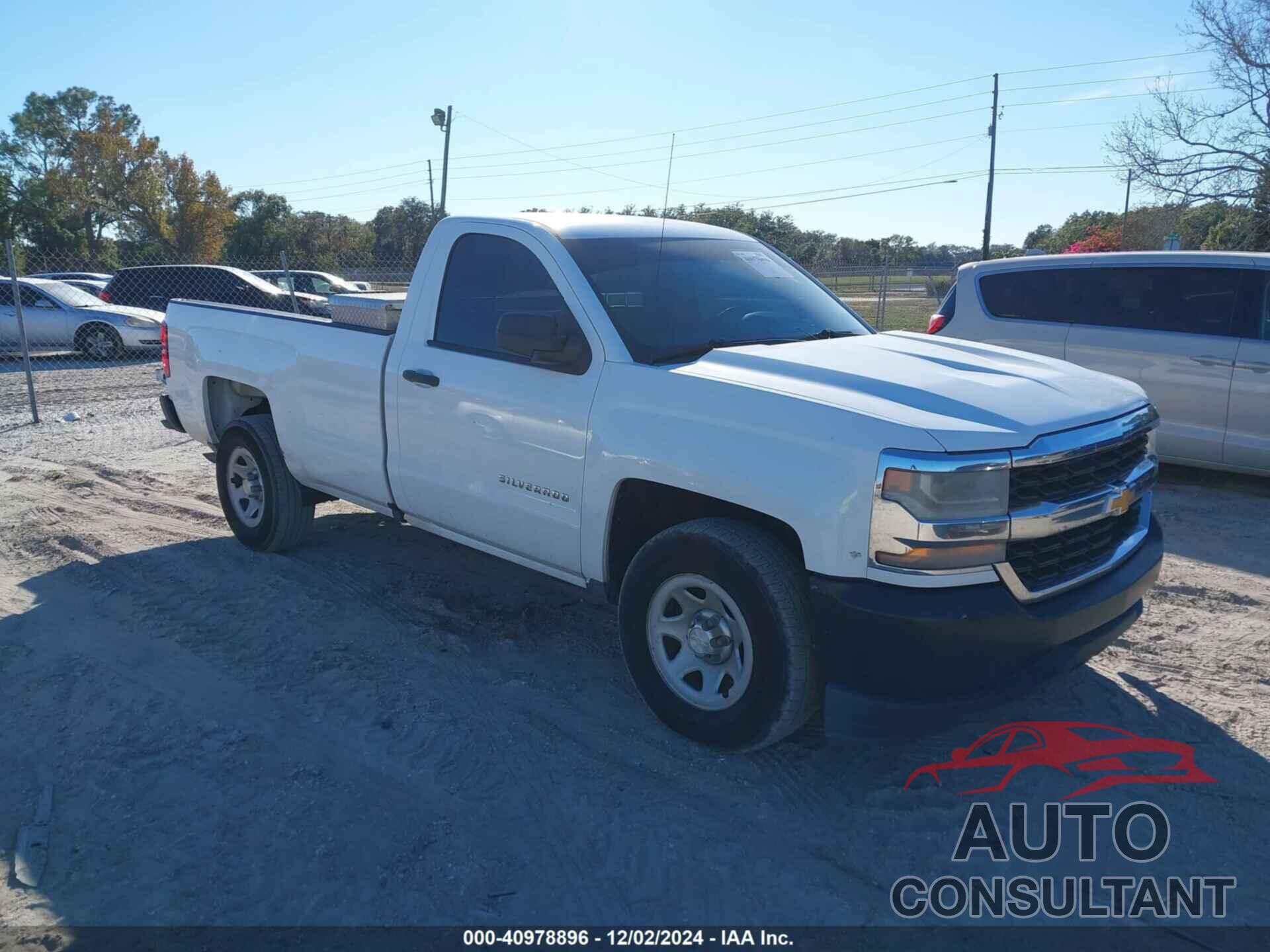 CHEVROLET SILVERADO 1500 2016 - 1GCNCNEH0GZ172883