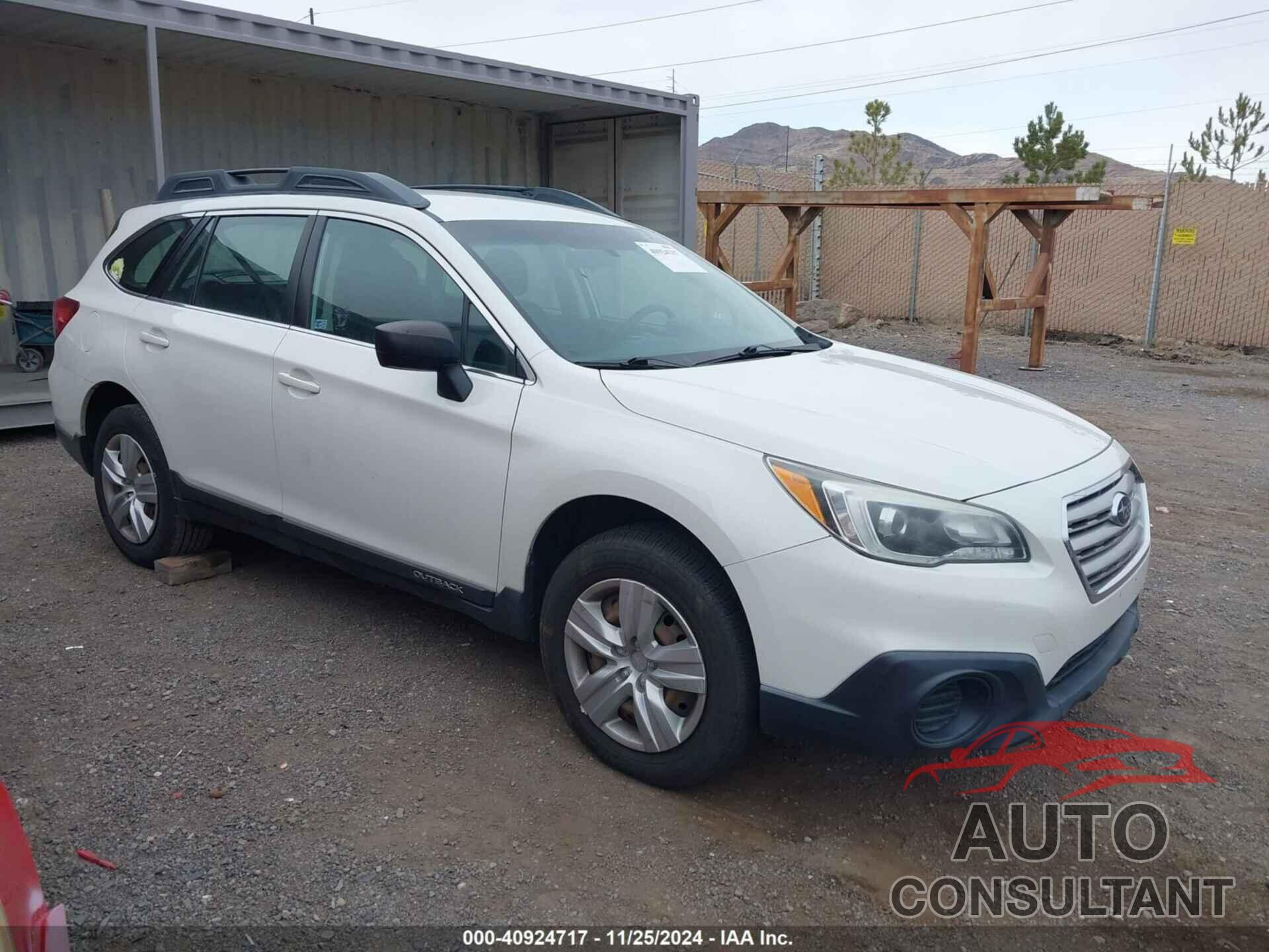 SUBARU OUTBACK 2015 - 4S4BSAACXF3249264