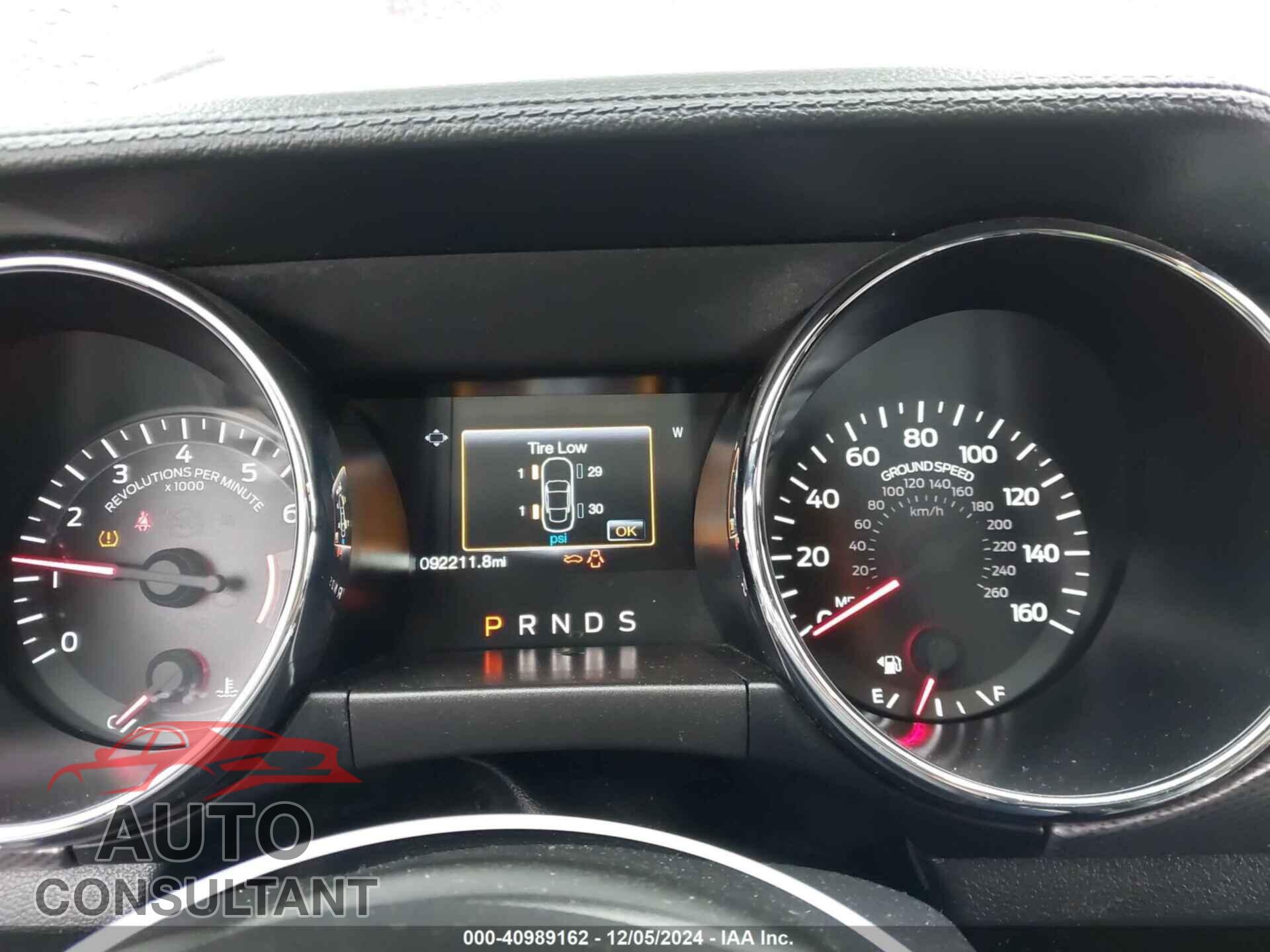 FORD MUSTANG 2017 - 1FA6P8CF1H5247522