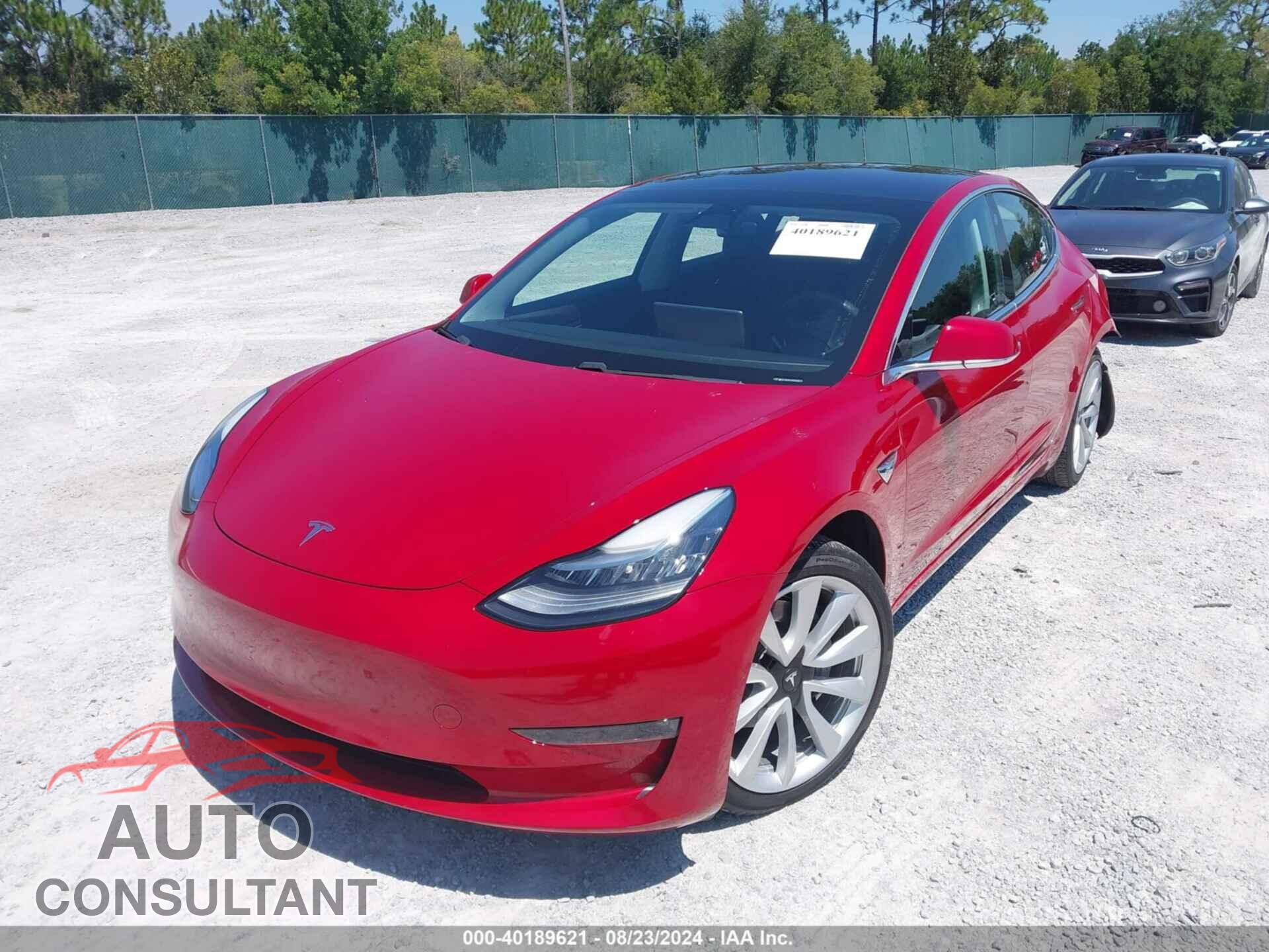 TESLA MODEL 3 2018 - 5YJ3E1EA4JF078242
