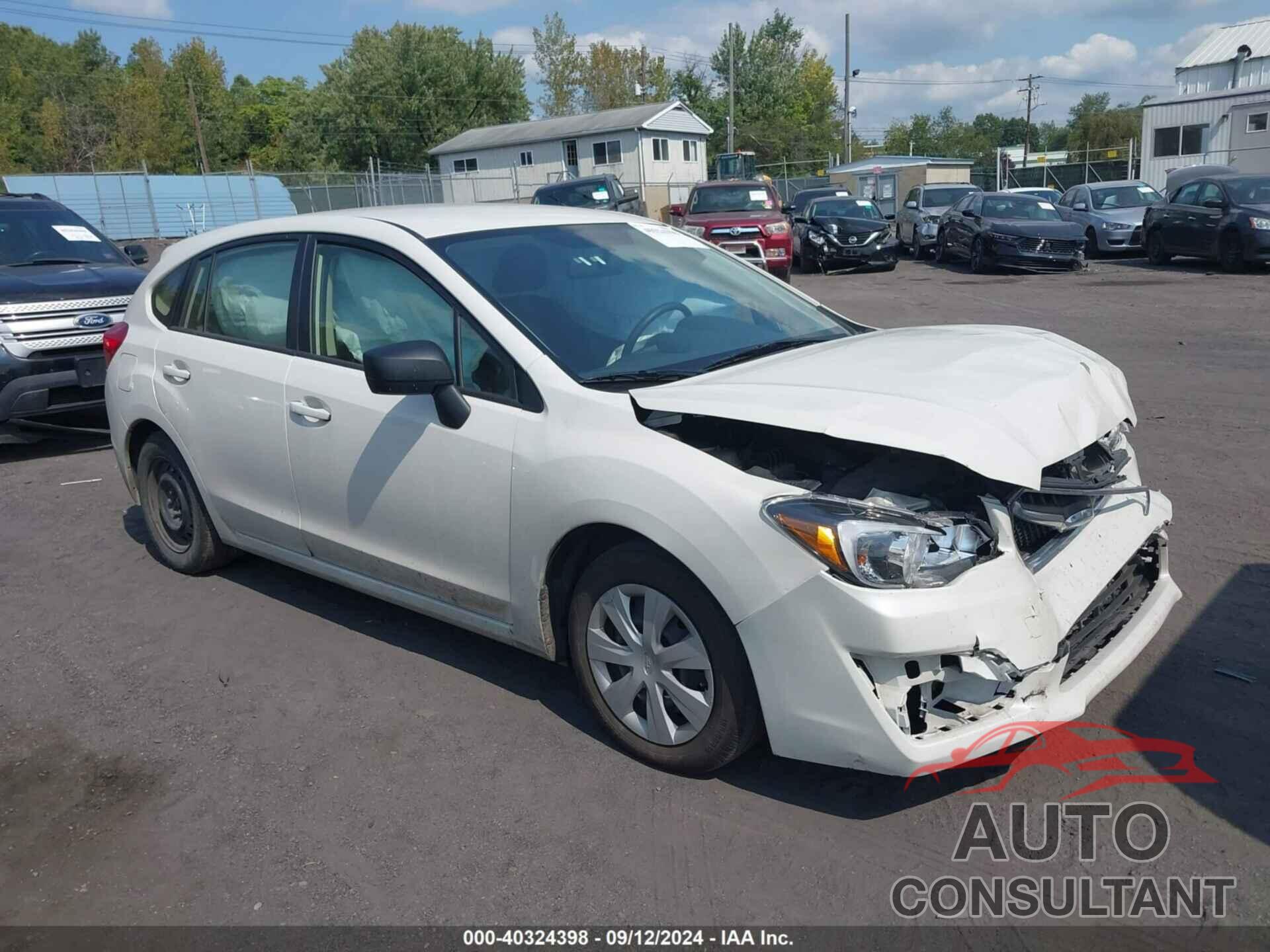 SUBARU IMPREZA 2016 - JF1GPAA64G8239670