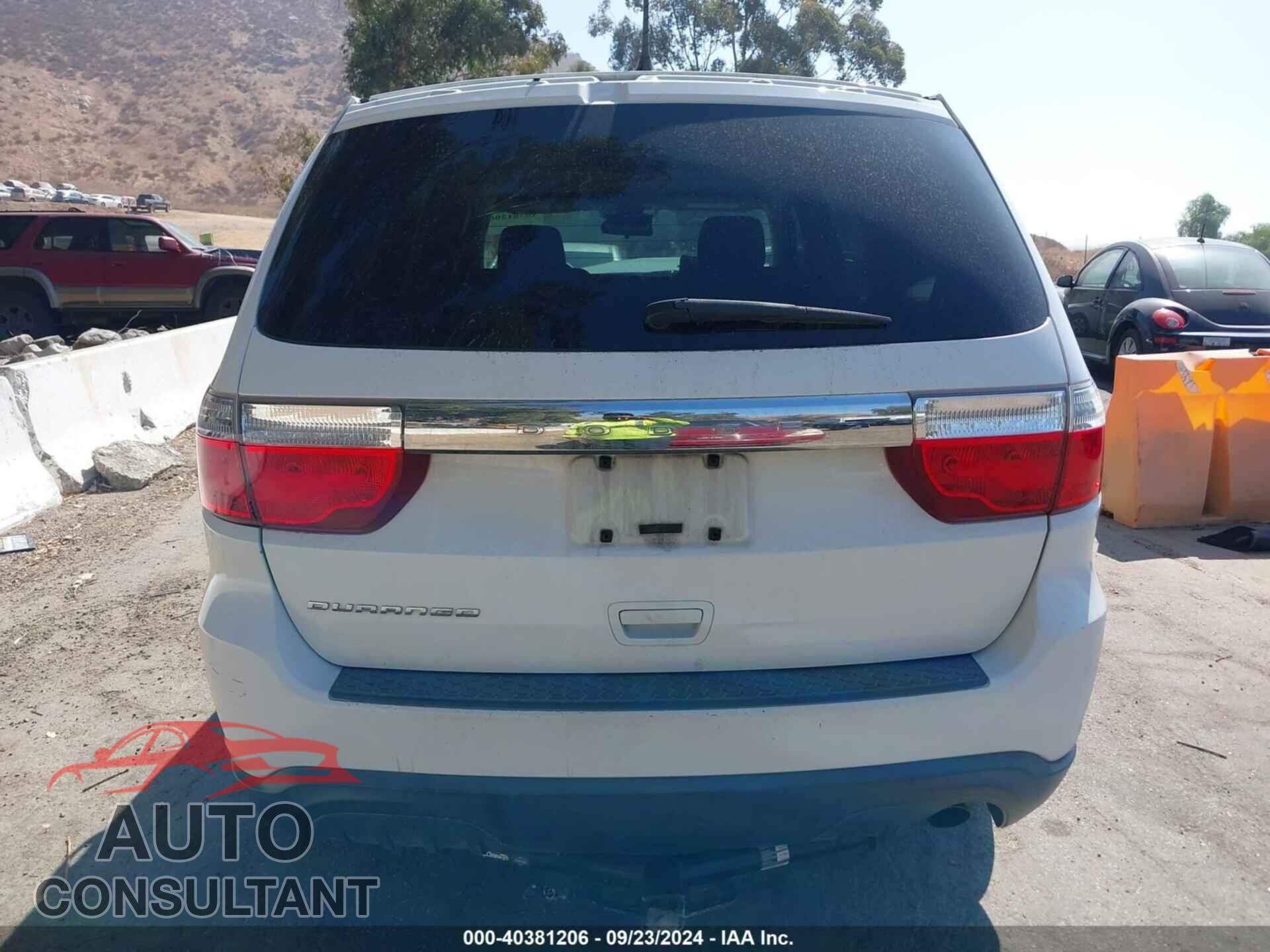 DODGE DURANGO 2013 - 1C4RDHAGXDC697784