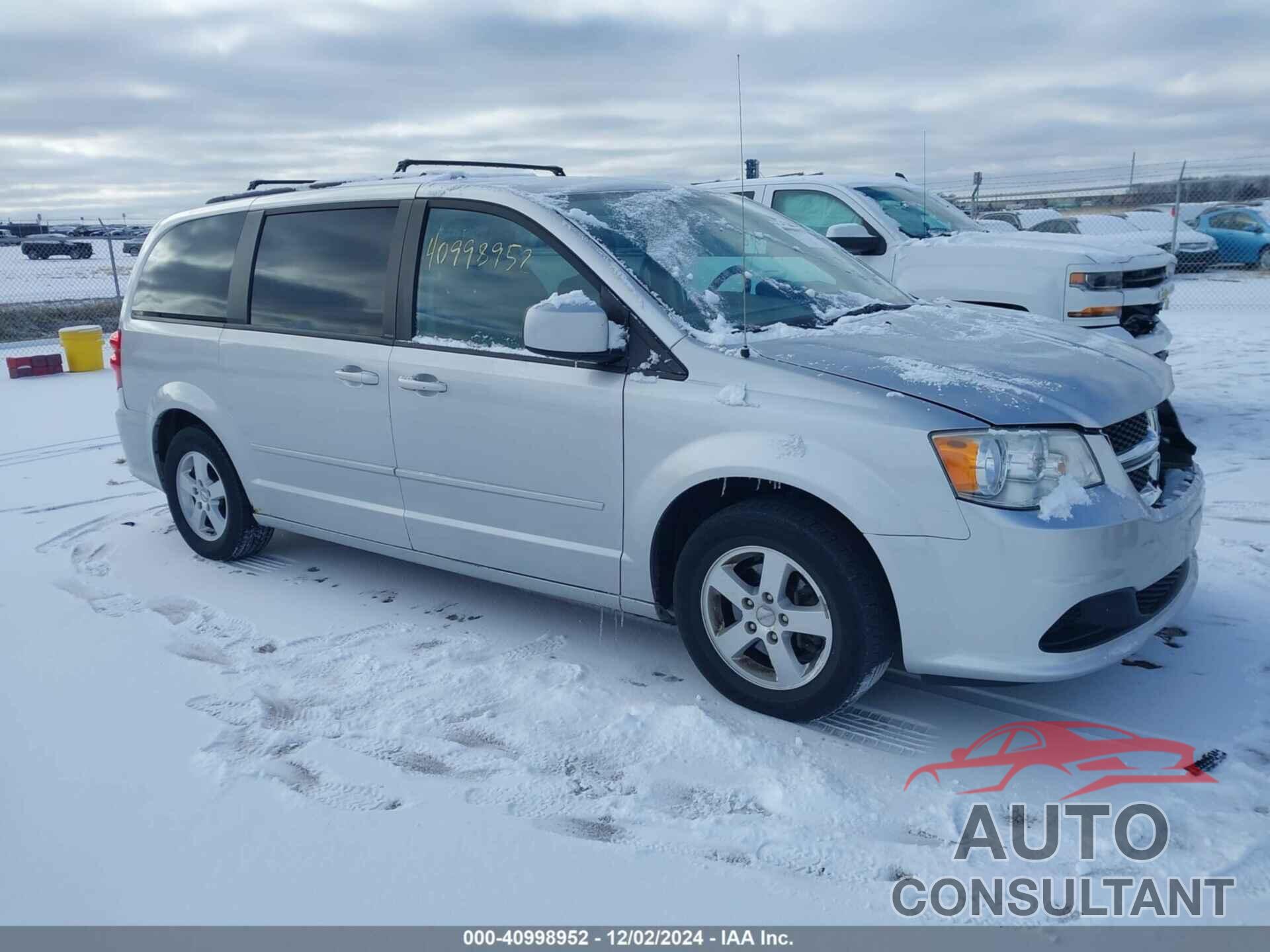 DODGE GRAND CARAVAN 2012 - 2C4RDGCG1CR247597