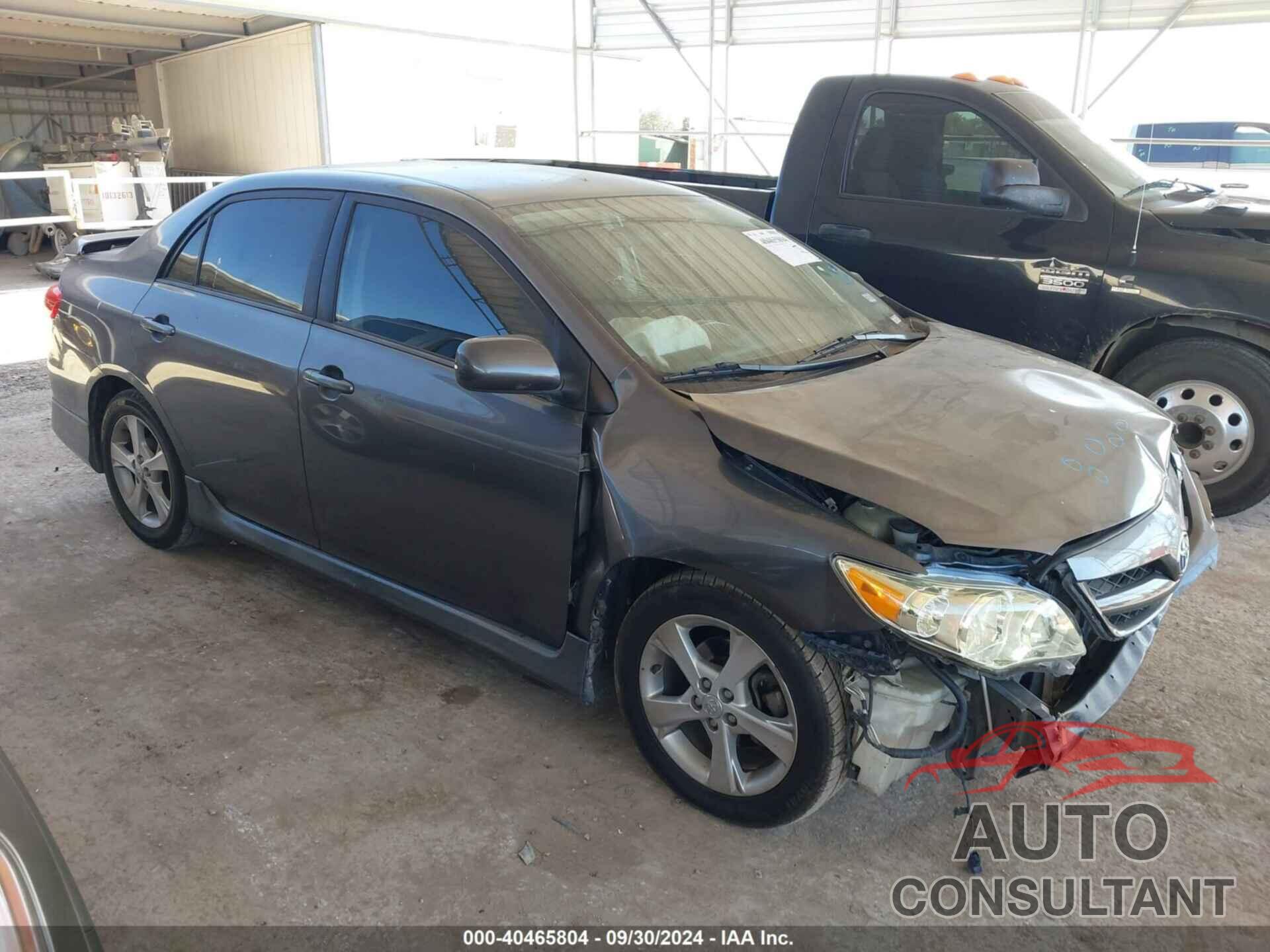 TOYOTA COROLLA 2013 - 5YFBU4EE0DP199507