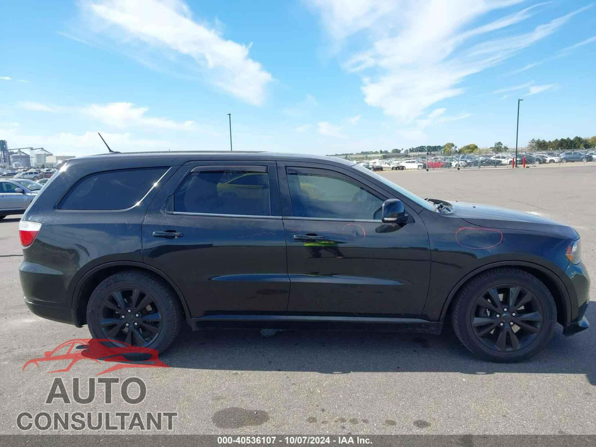 DODGE DURANGO 2012 - 1C4SDHCT0CC191276