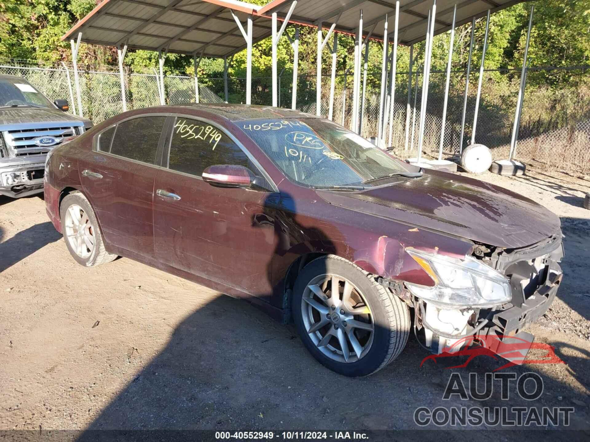 NISSAN MAXIMA 2014 - 1N4AA5AP3EC439490