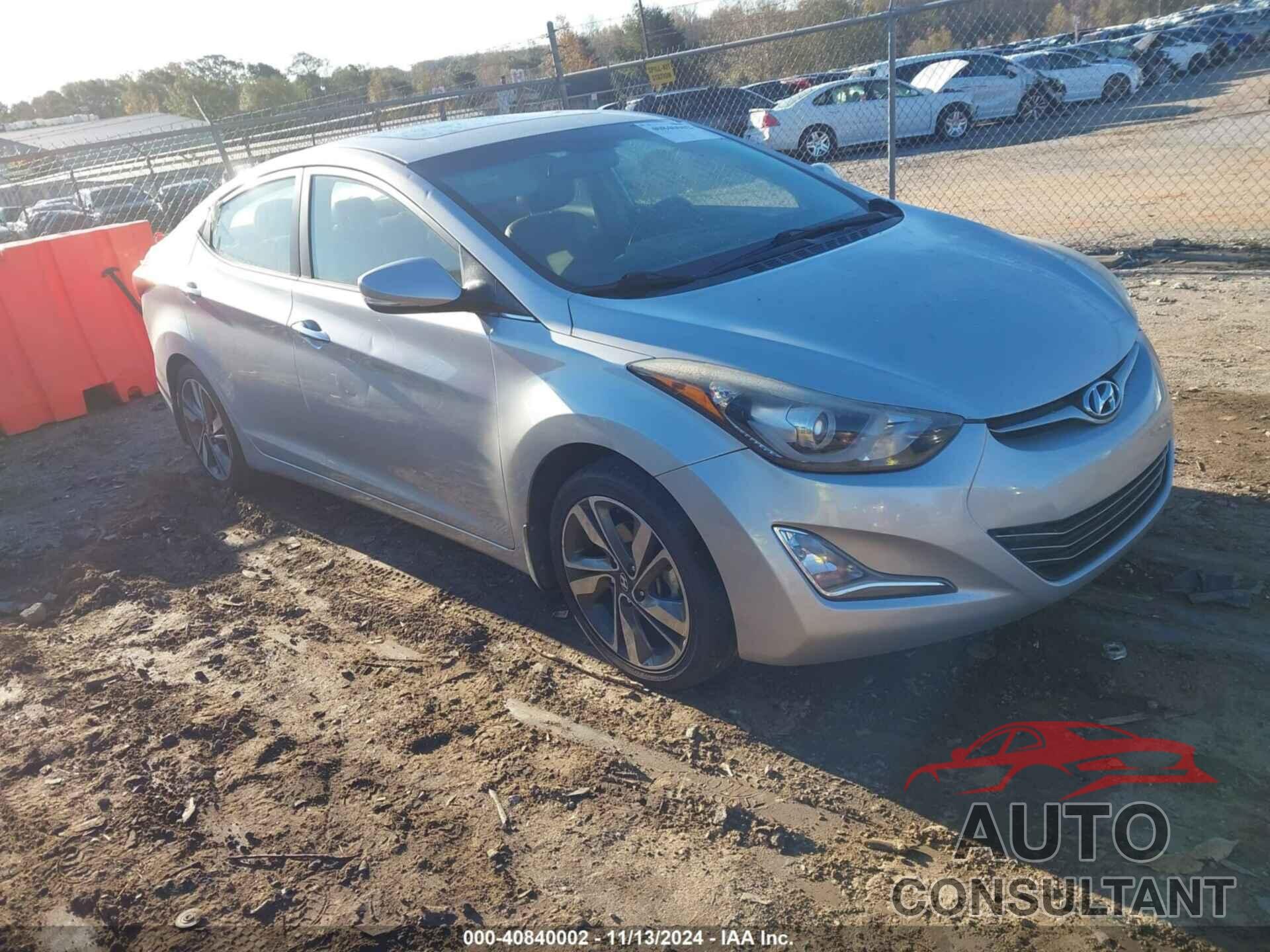 HYUNDAI ELANTRA 2014 - 5NPDH4AE7EH487431