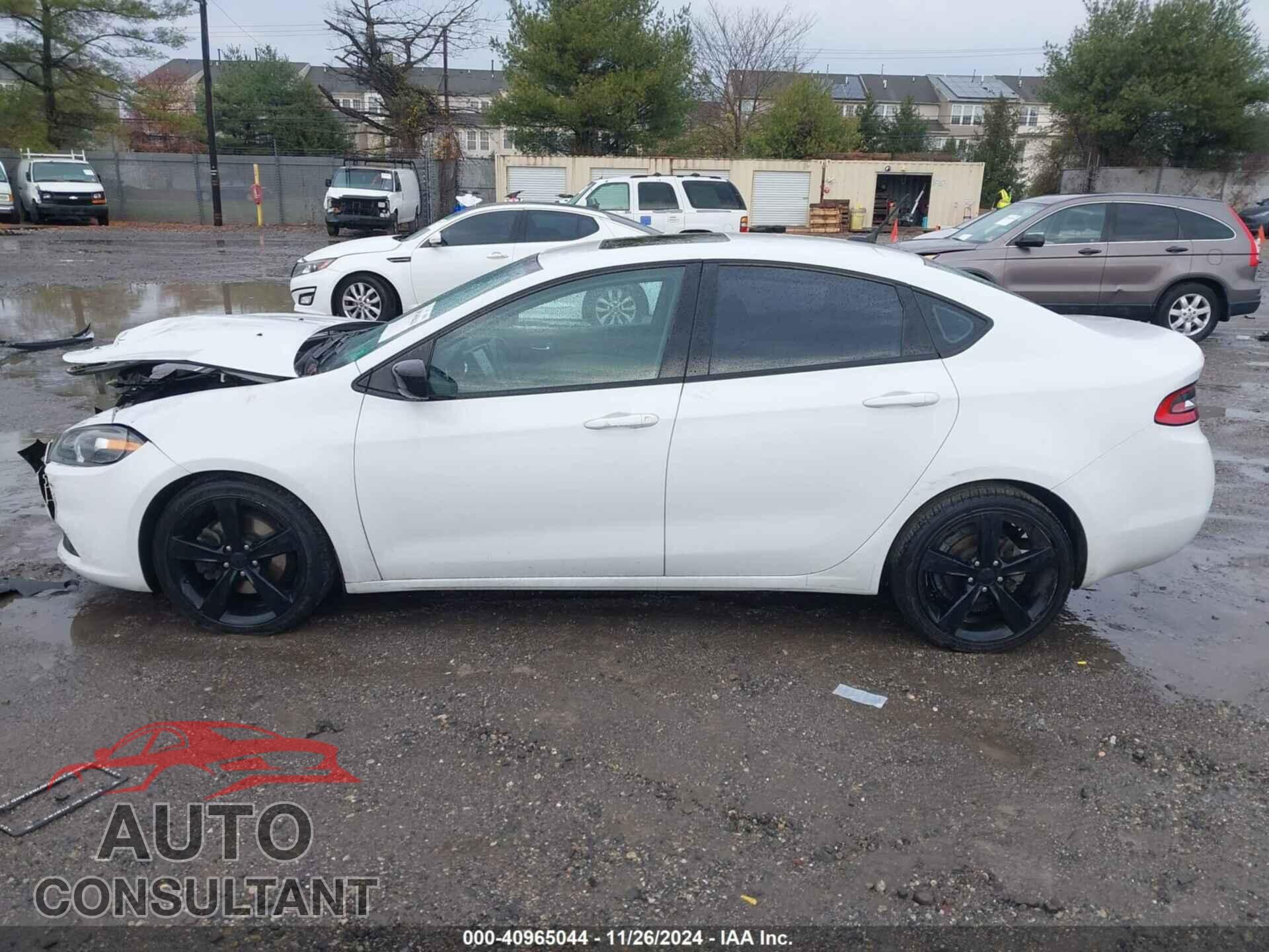 DODGE DART 2015 - 1C3CDFBB4FD173187