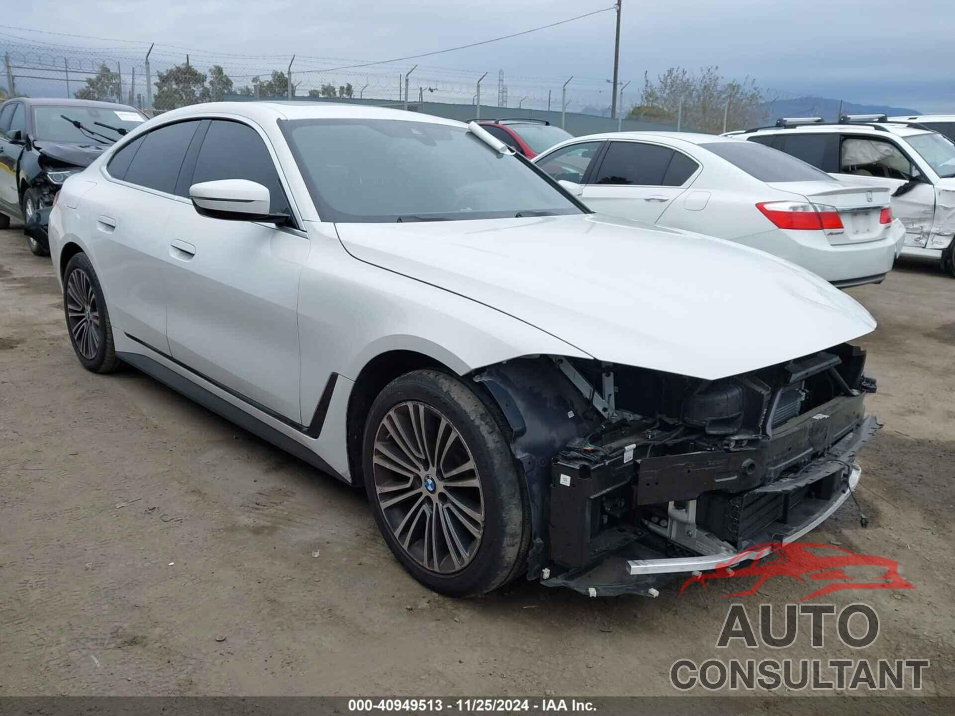BMW 430I GRAN COUPE 2023 - WBA63AV08PFP28153