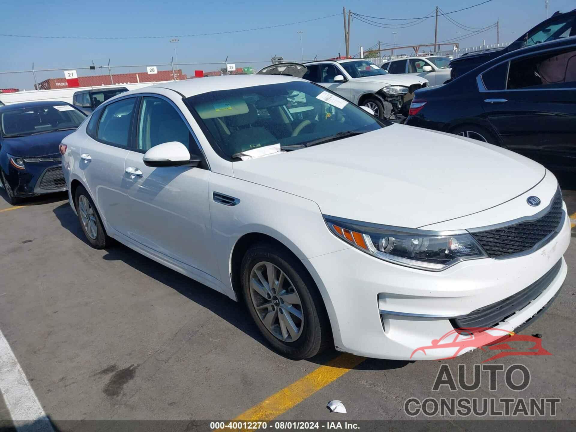 KIA OPTIMA 2018 - 5XXGT4L30JG246551