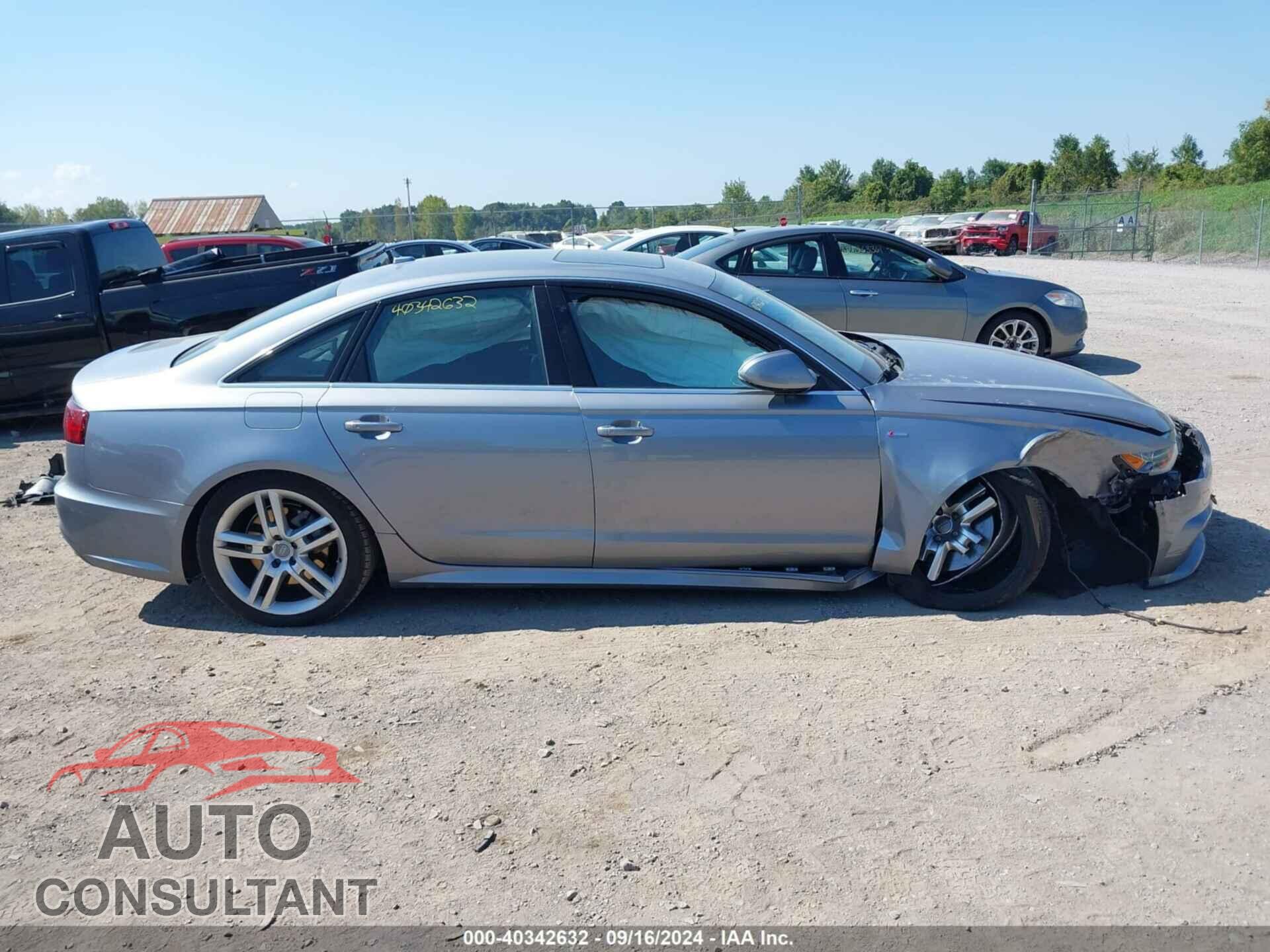 AUDI A6 2016 - WAUGFAFC4GN144164