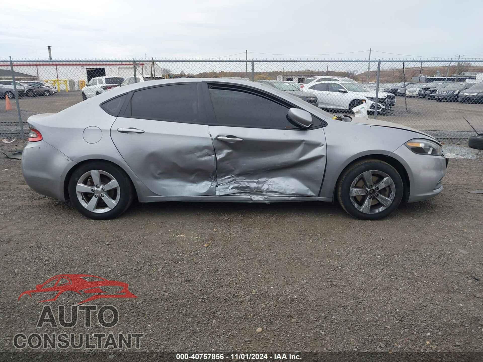 DODGE DART 2015 - 1C3CDFBB7FD380558