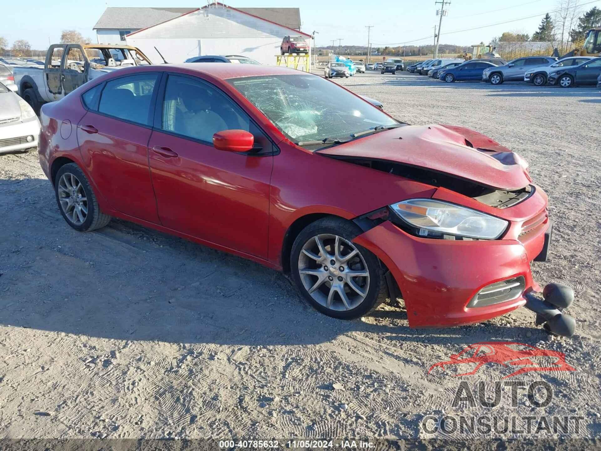 DODGE DART 2013 - 1C3CDFBA2DD170566