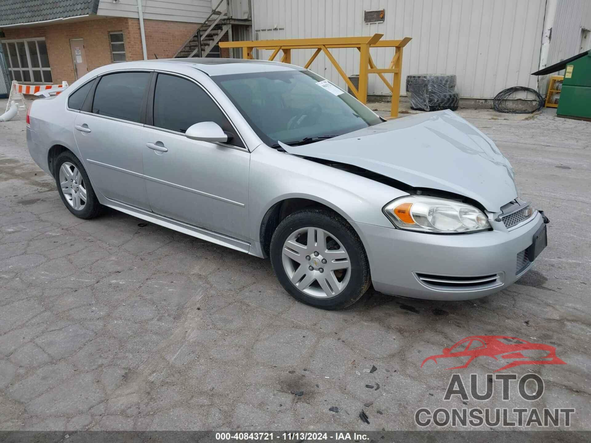 CHEVROLET IMPALA 2013 - 2G1WG5E33D1226106