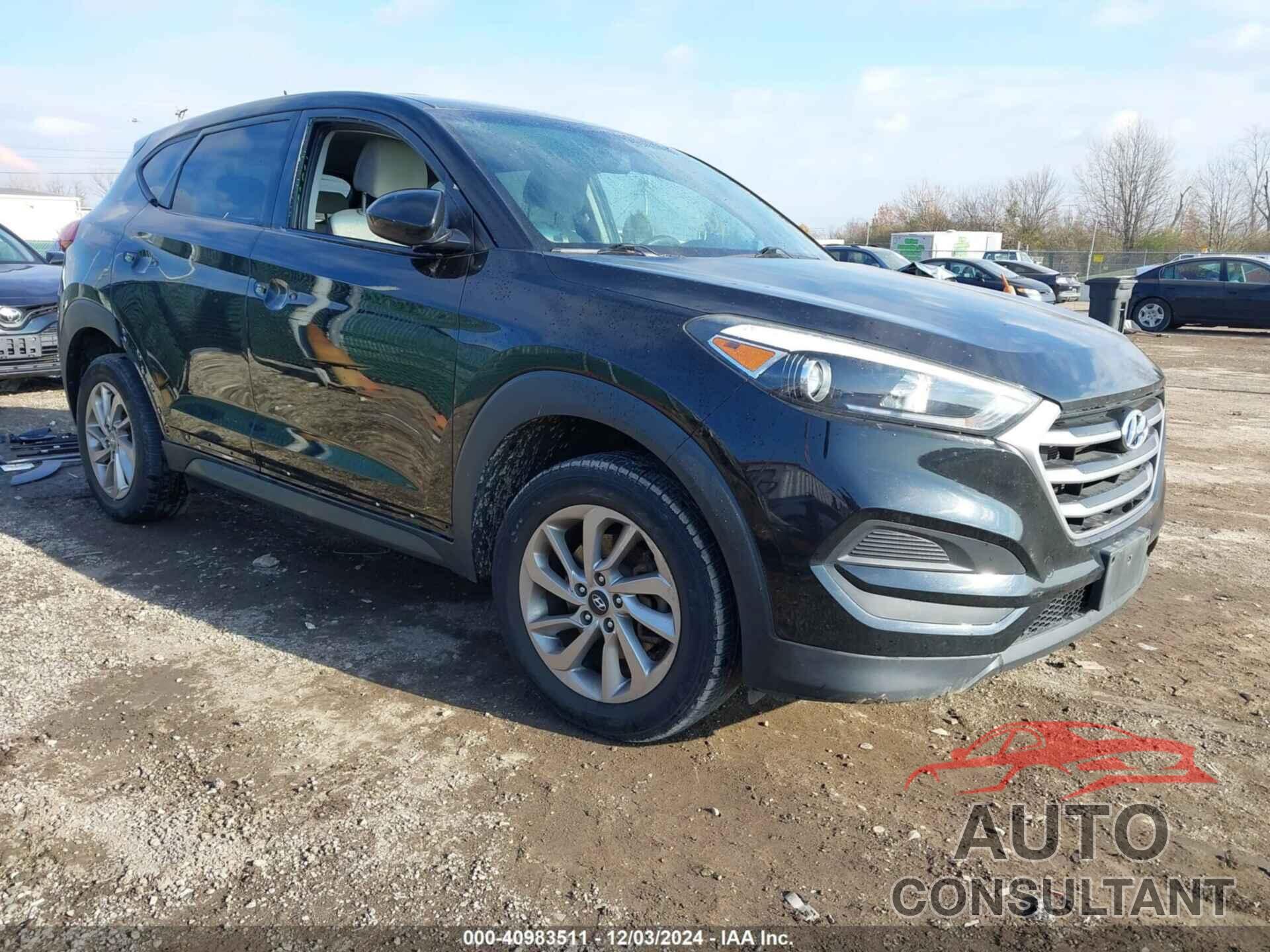 HYUNDAI TUCSON 2017 - KM8J23A40HU361326