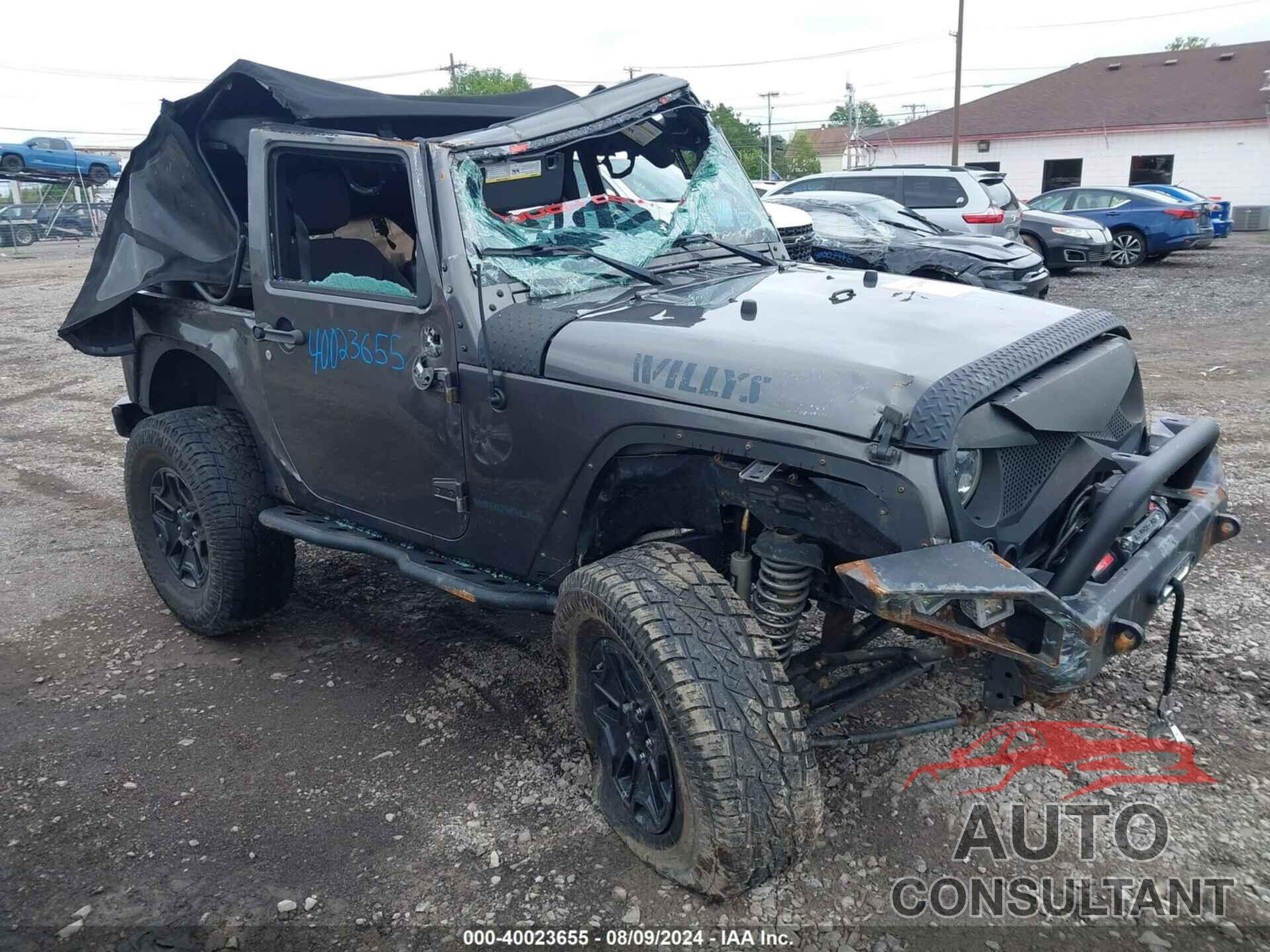 JEEP WRANGLER 2016 - 1C4AJWAGXGL231125
