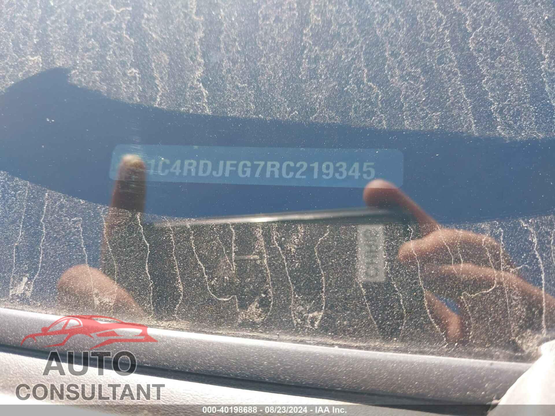 DODGE DURANGO 2024 - 1C4RDJFG7RC219345