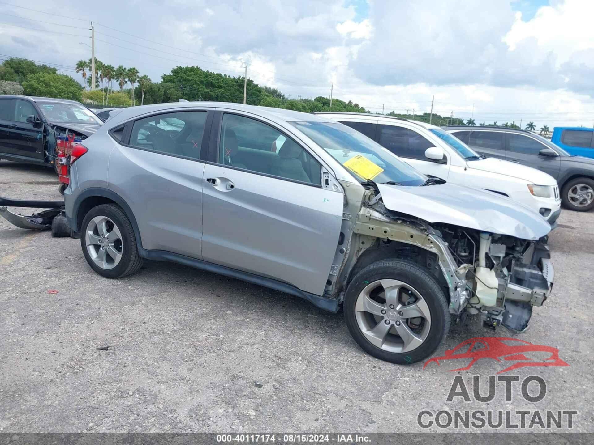 HONDA HR-V 2017 - 3CZRU5H34HM720797
