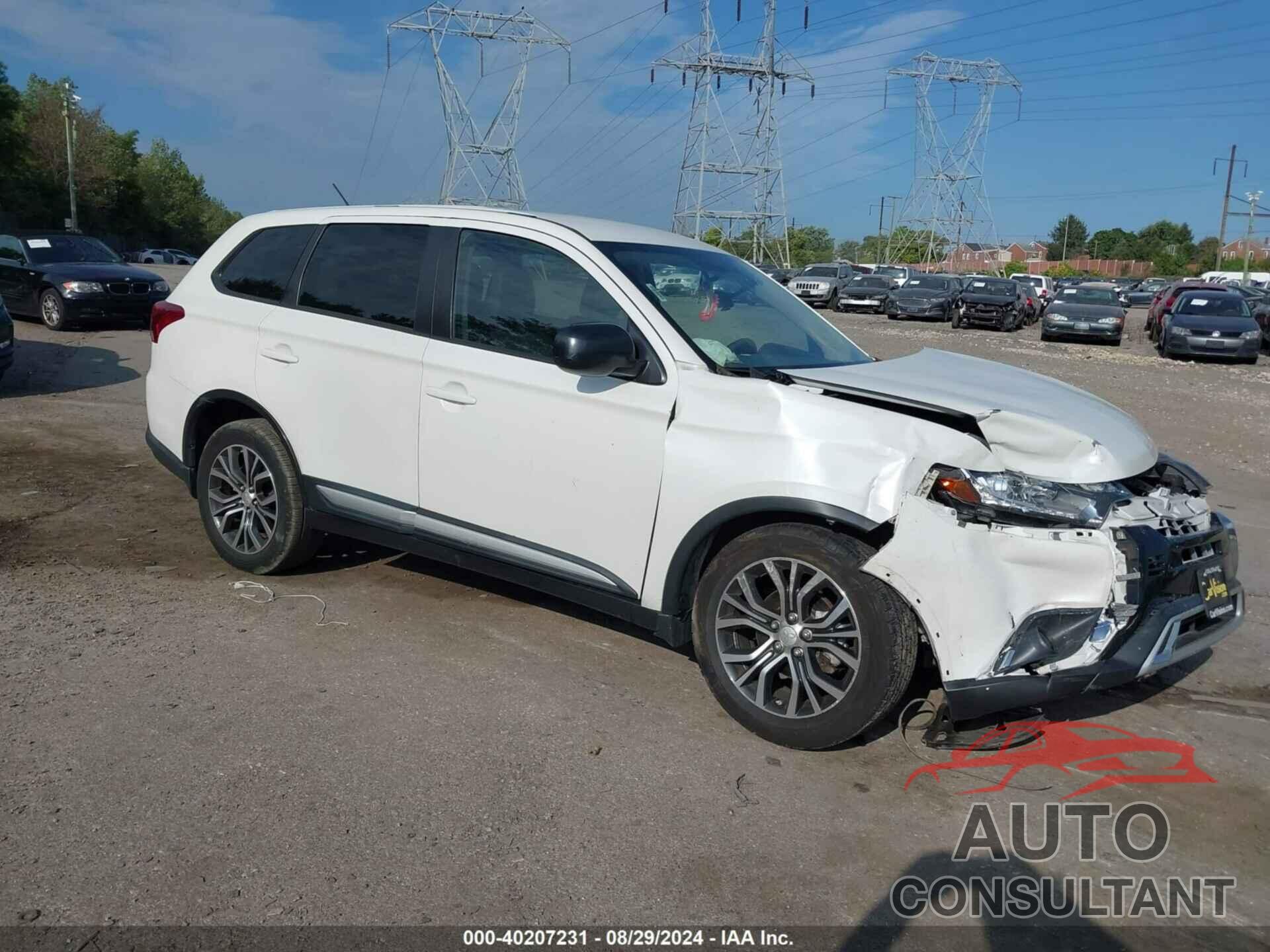 MITSUBISHI OUTLANDER 2016 - JA4AZ3A35GZ015081