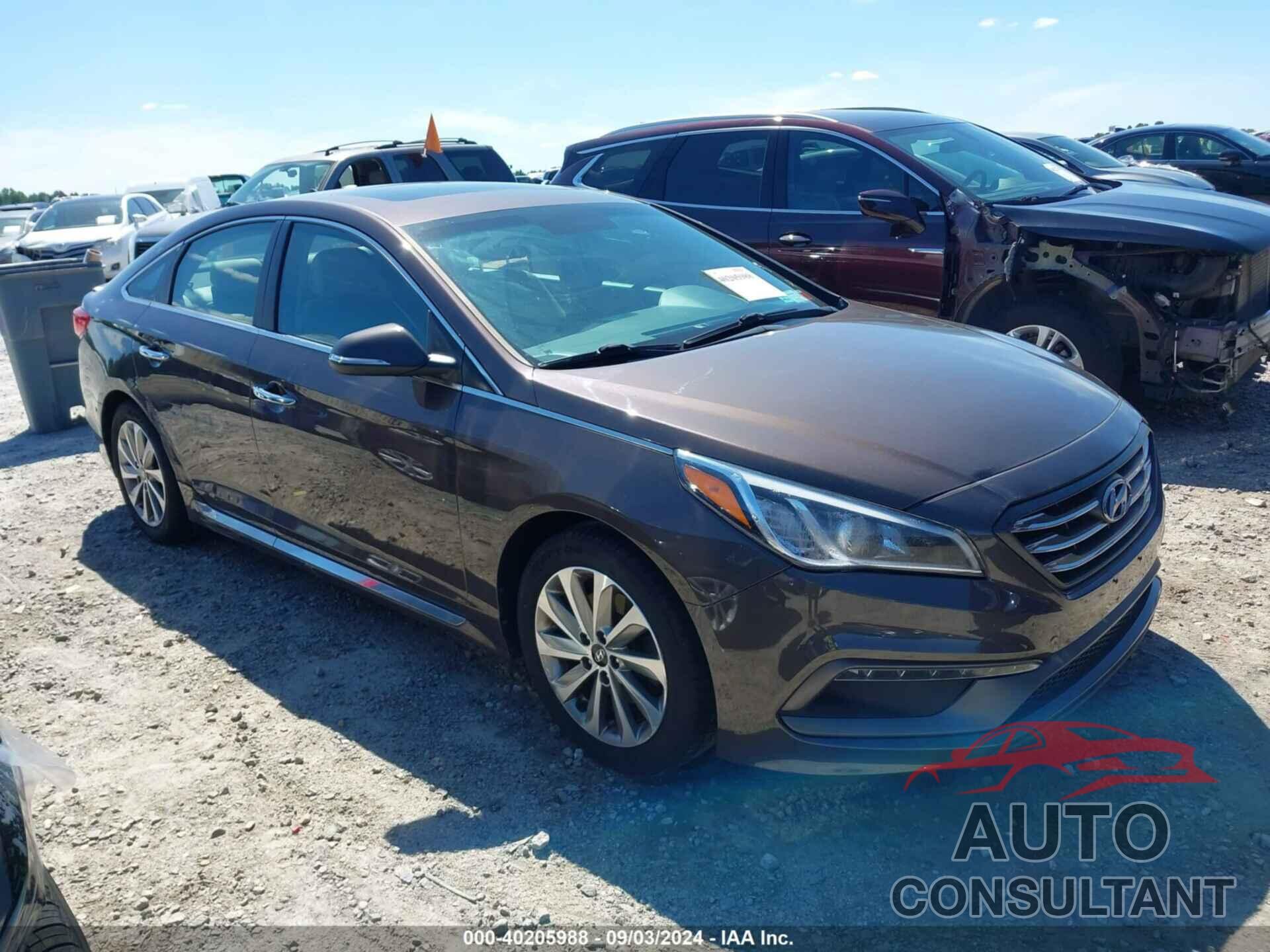 HYUNDAI SONATA 2017 - 5NPE34AF3HH545695