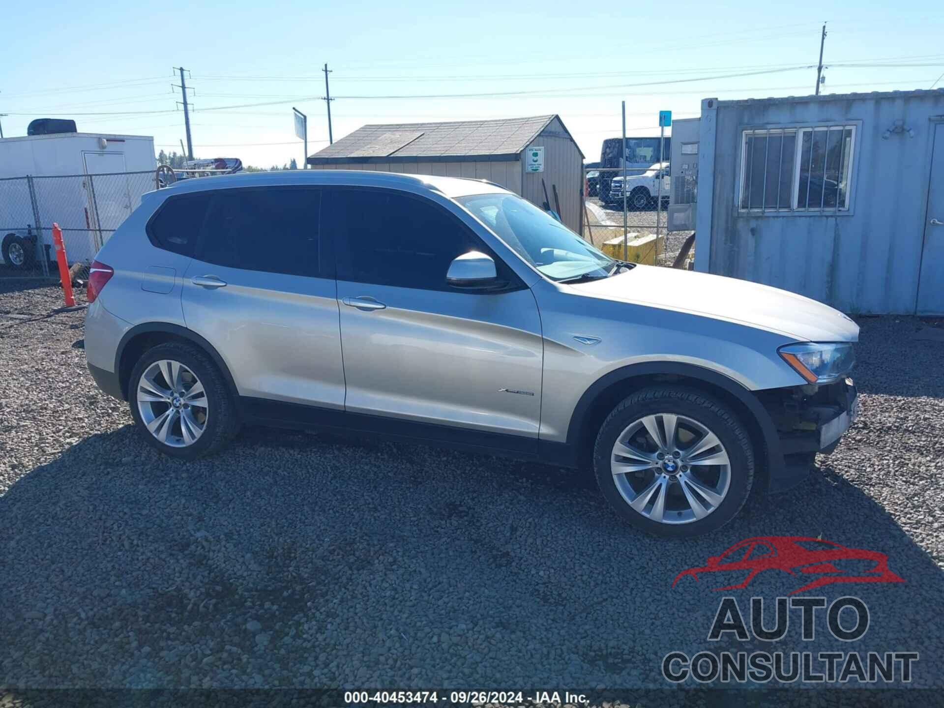 BMW X3 2016 - 5UXWX9C53G0D71313