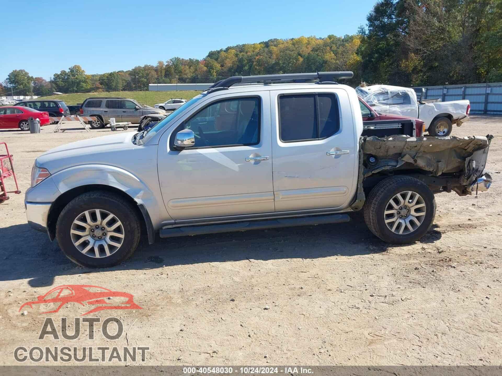 NISSAN FRONTIER 2011 - 1N6AD0EVXBC451402