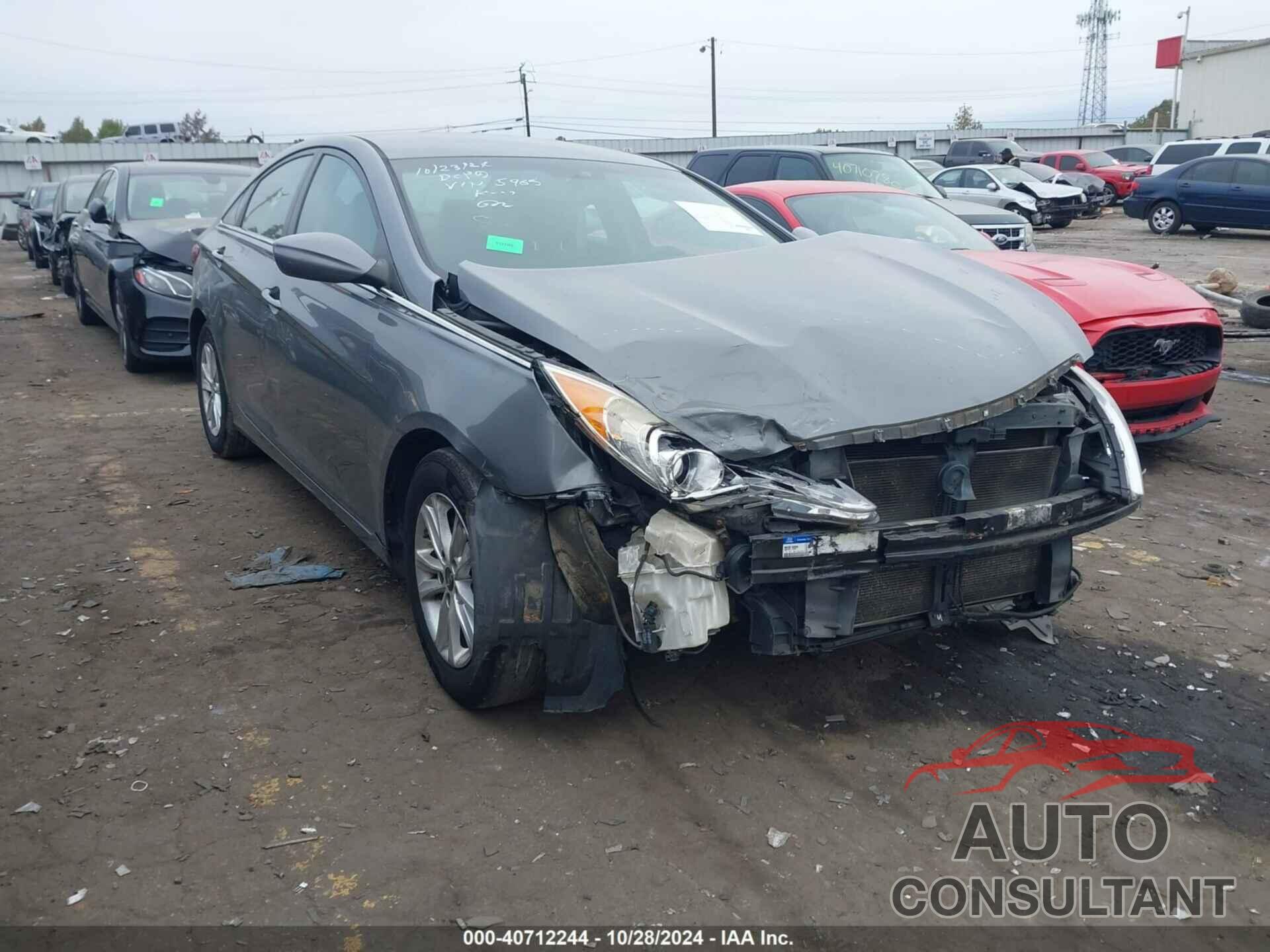 HYUNDAI SONATA 2012 - 5NPEB4AC8CH445965
