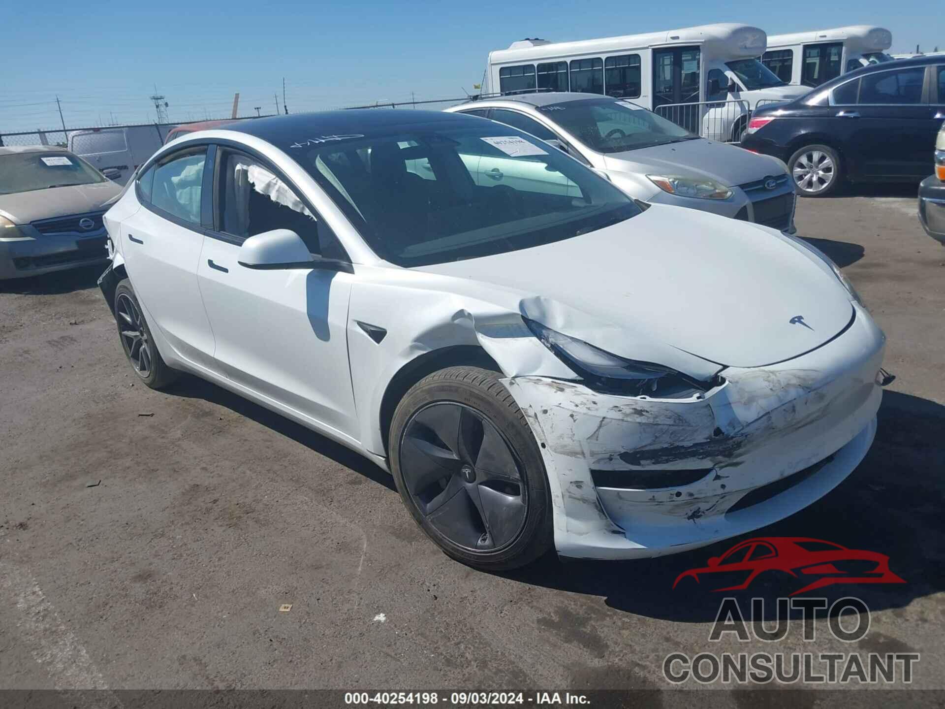 TESLA MODEL 3 2022 - 5YJ3E1EB9NF299351