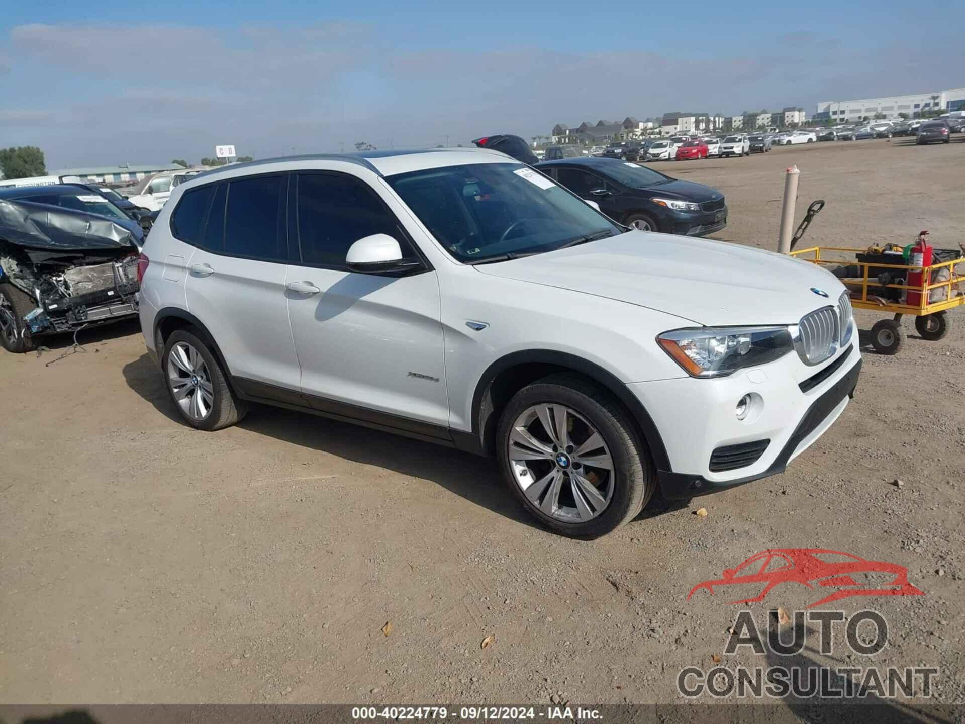 BMW X3 2016 - 5UXWY3C52G0N88830