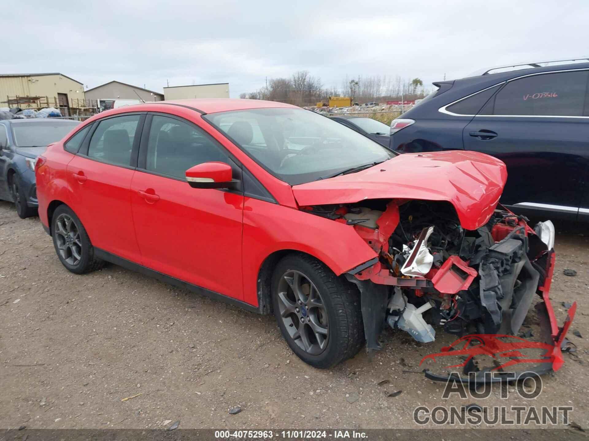 FORD FOCUS 2013 - 1FADP3F24DL262430